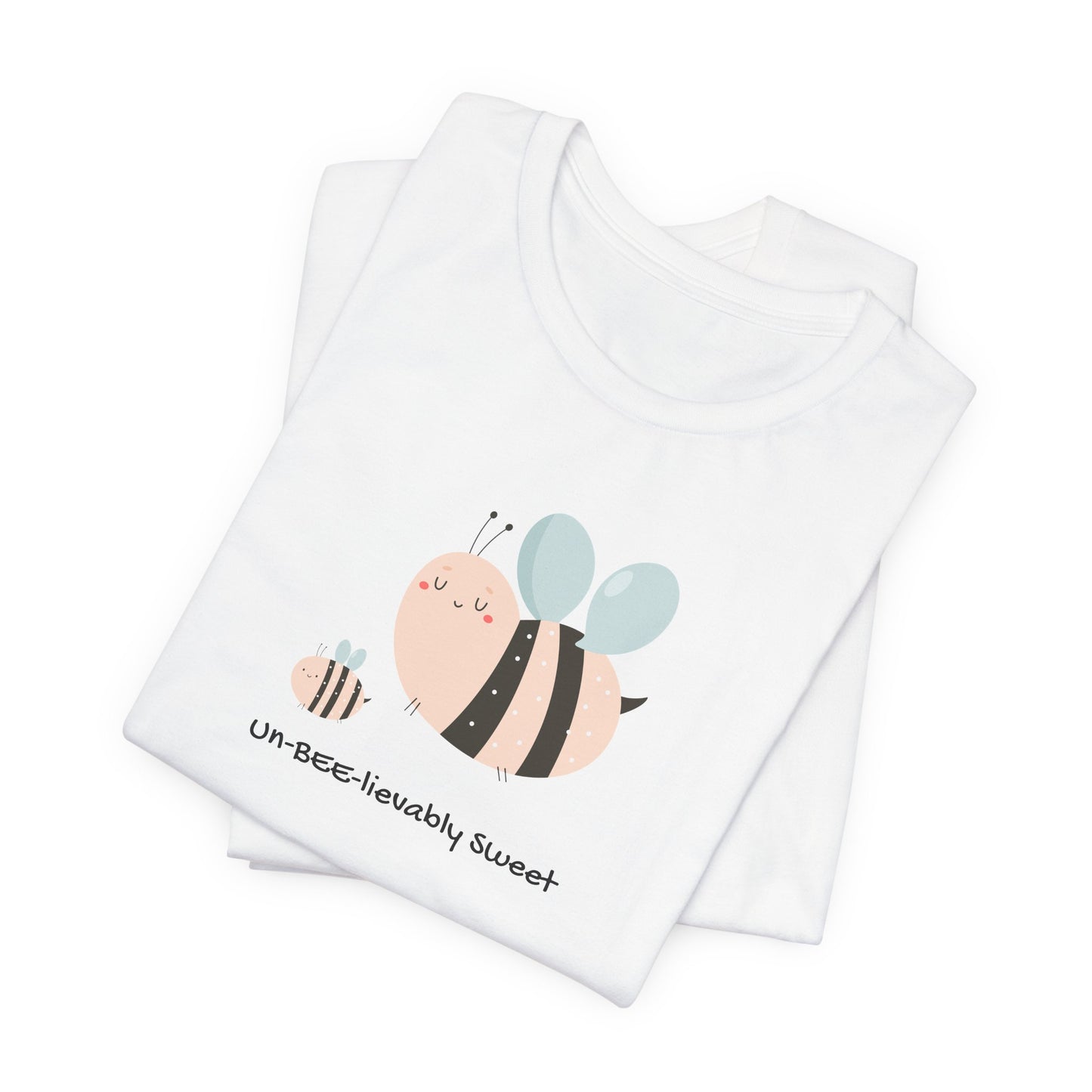 Adorable Bees Un-BEE-lievably SweetUnisex Jersey Short Sleeve Tee