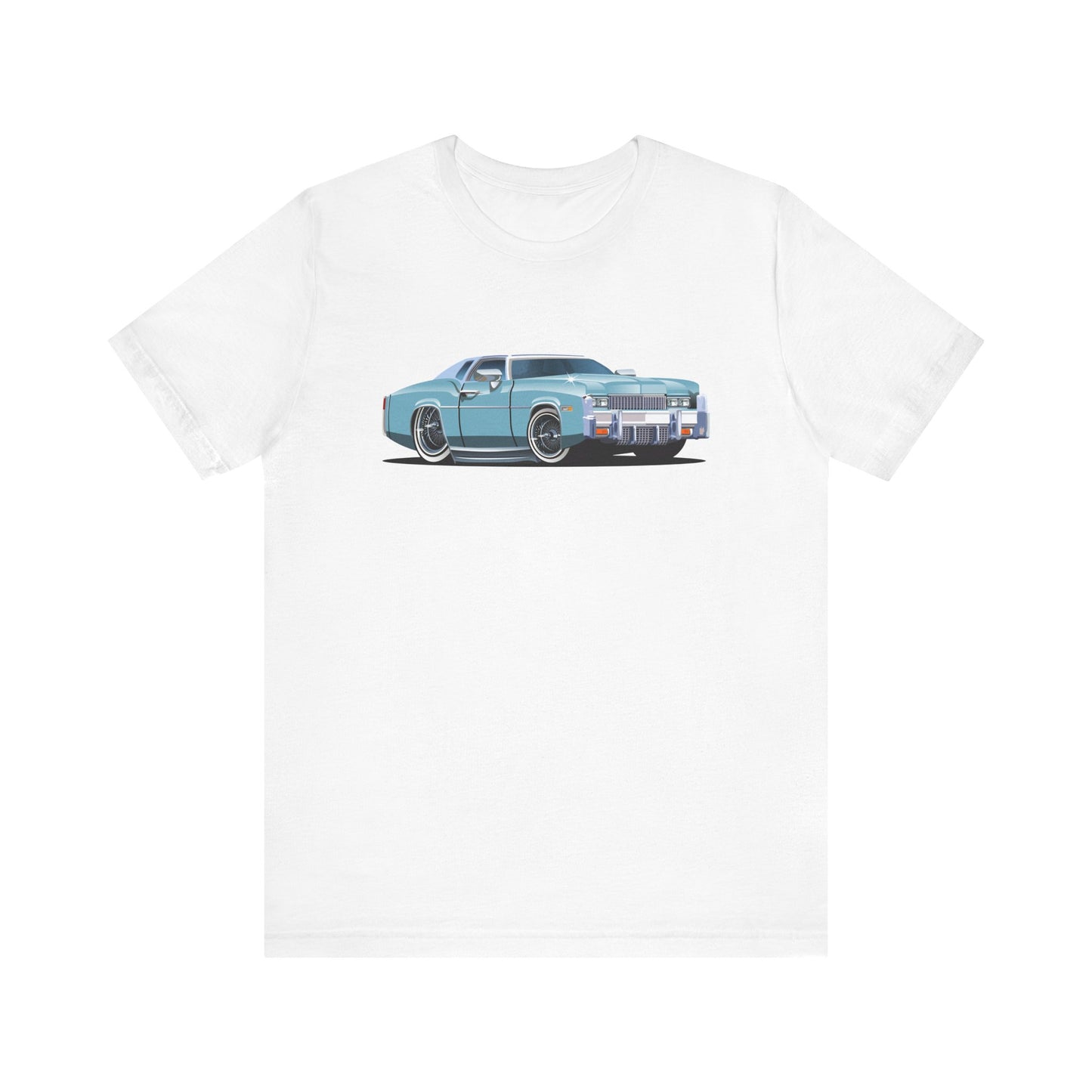 Cadillac Eldorado Chopped & Slammed Men's Jersey Short Sleeve Tee