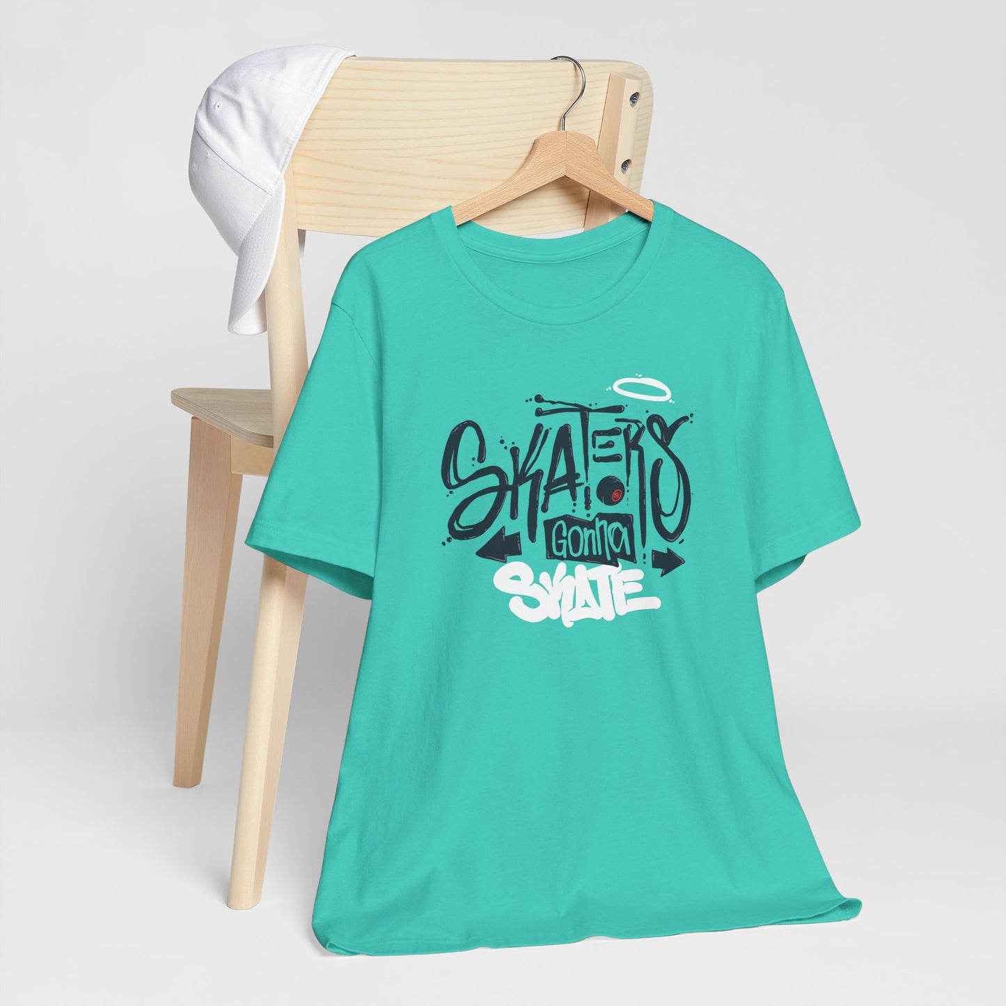 Skaters Gonna Skate Unisex Jersey Short Sleeve Tee