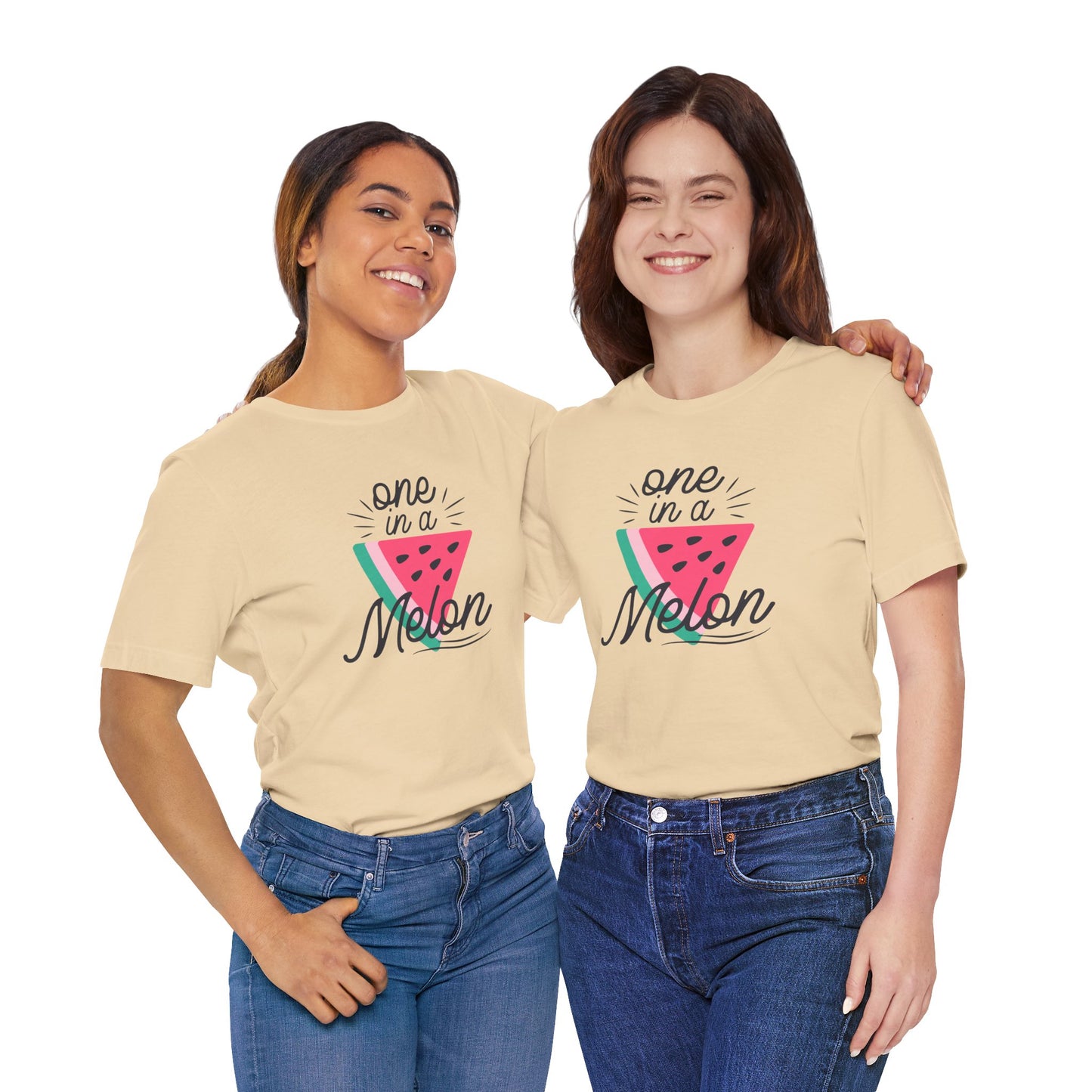 One In A Melon Unisex Jersey Short Sleeve Tee Soft Cotton