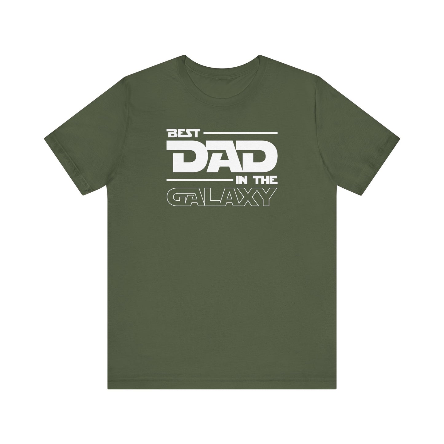 Best Dad In The Galaxy Men's Jersey Short Sleeve Tee