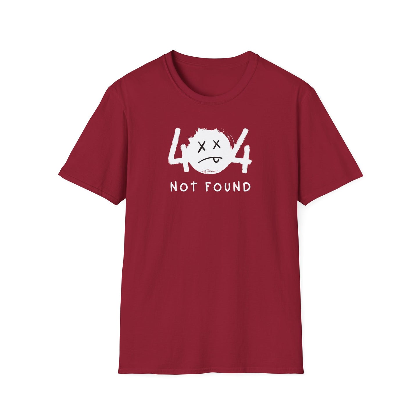 404 Not Found Unisex Softstyle T-Shirt