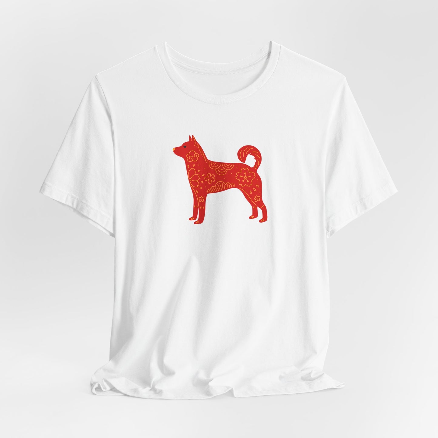 Pawsitively Adorable Year of the Dog Unisex Jersey Short Sleeve Tee