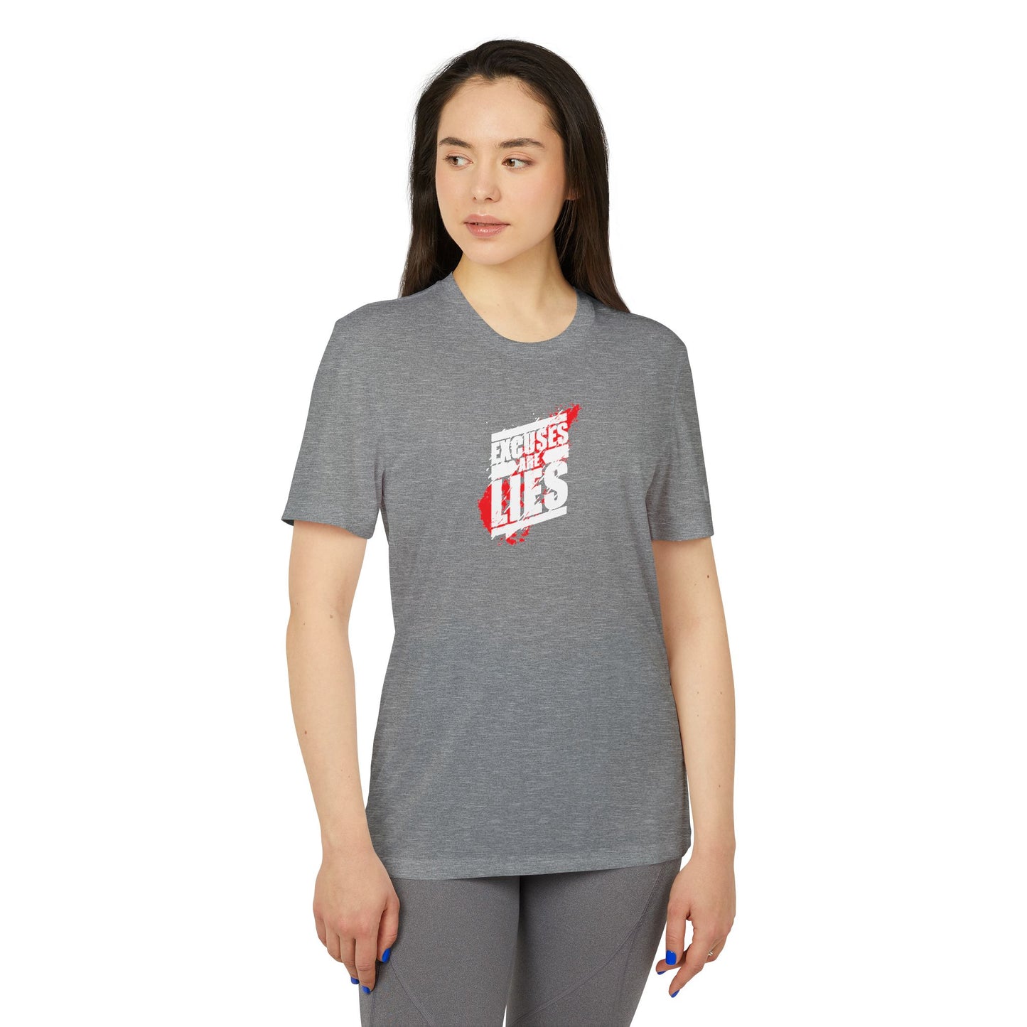 Excuses Are Lies Adidas Unisex Sport T-Shirt
