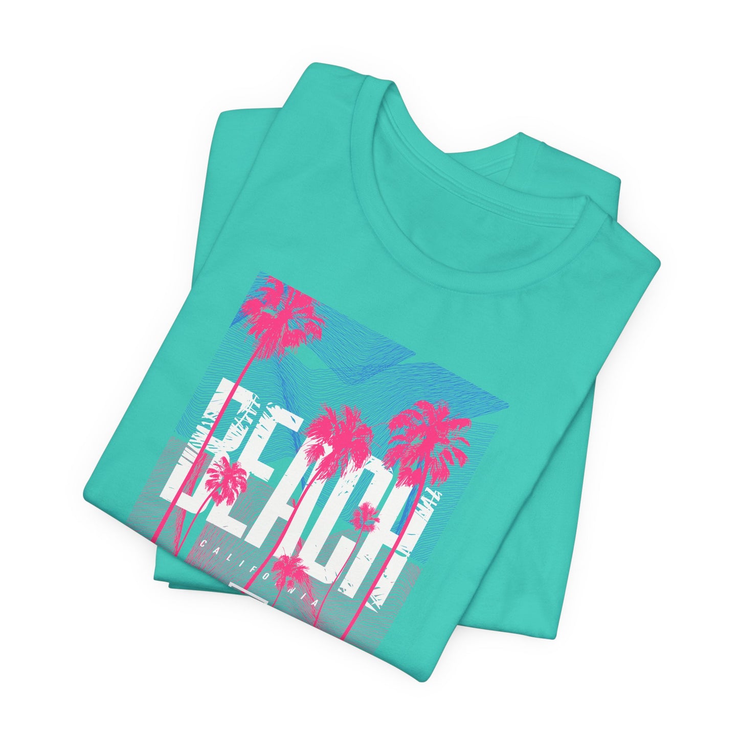 Beach California Unisex Jersey Short Sleeve Tee
