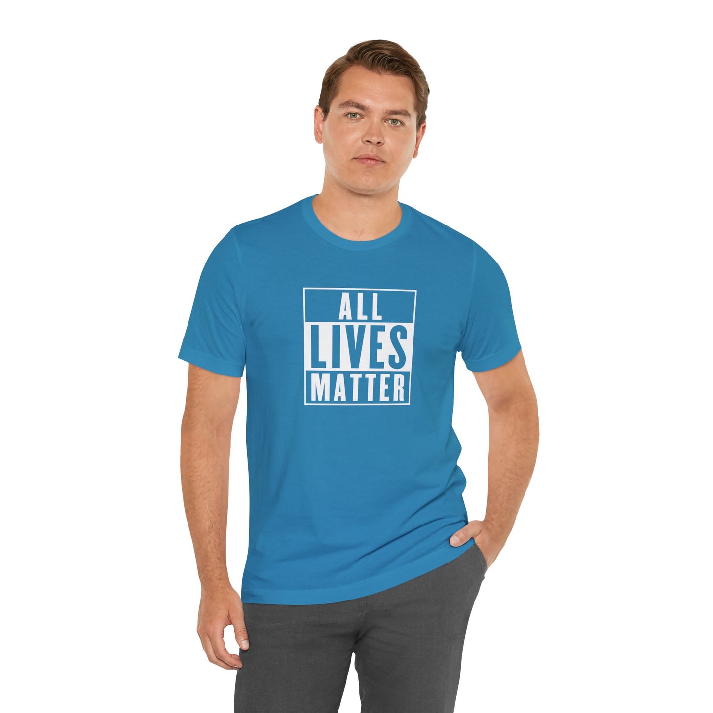 All Lives Matter βπ½π€ Unisex Jersey Short Sleeve Tee