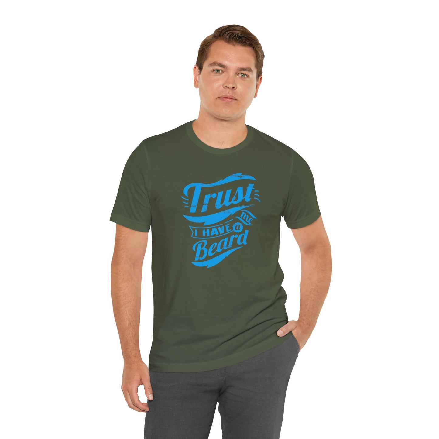 Trust Me I Have A Beard Men's Jersey Short Sleeve Tee