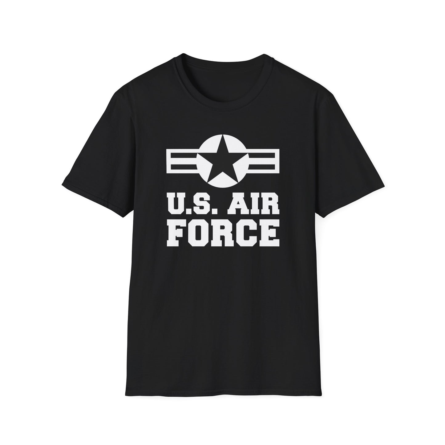 US Air Force weathered Unisex Softstyle T-Shirt