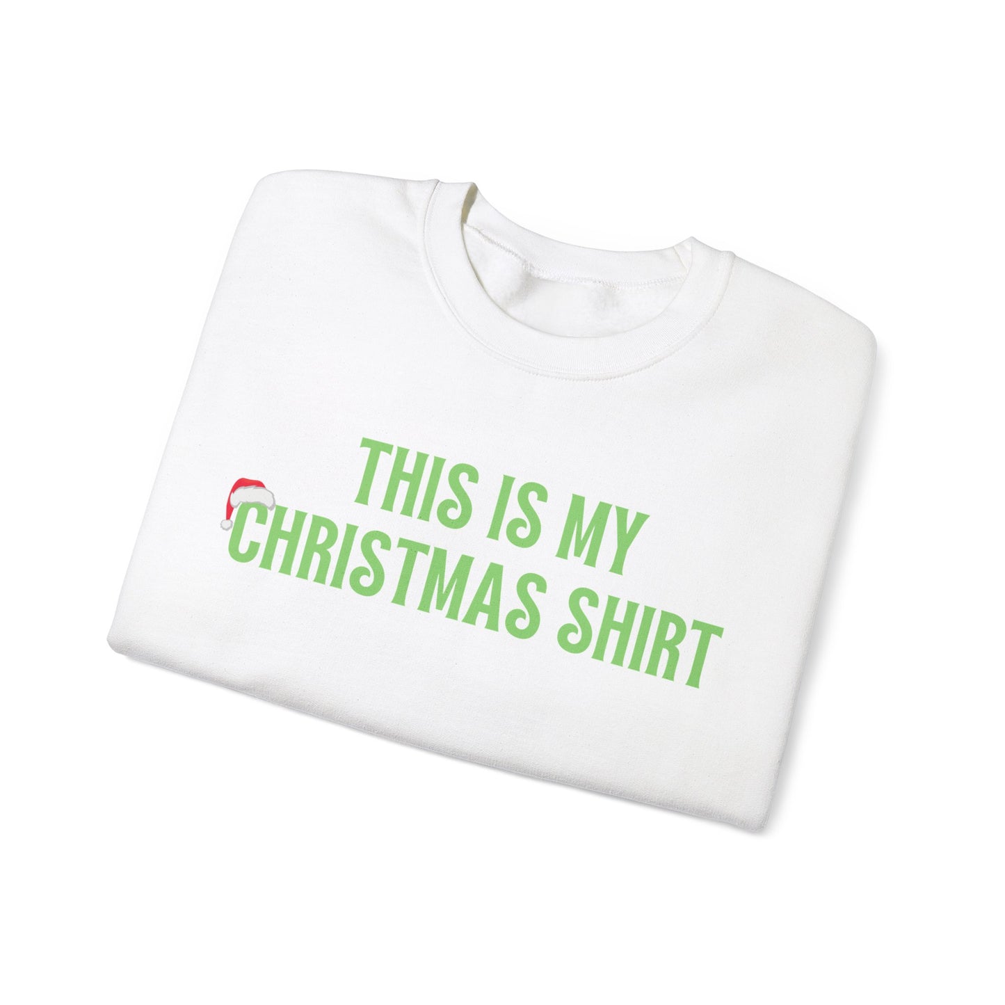 Unisex Heavy Blend Crewneck Sweatshirt This Is My Christmas Shirt πβ¨