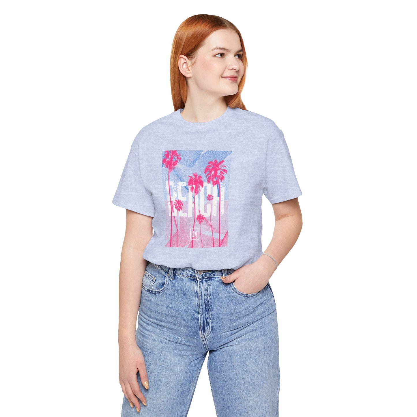 Beach California Unisex Jersey Short Sleeve Tee