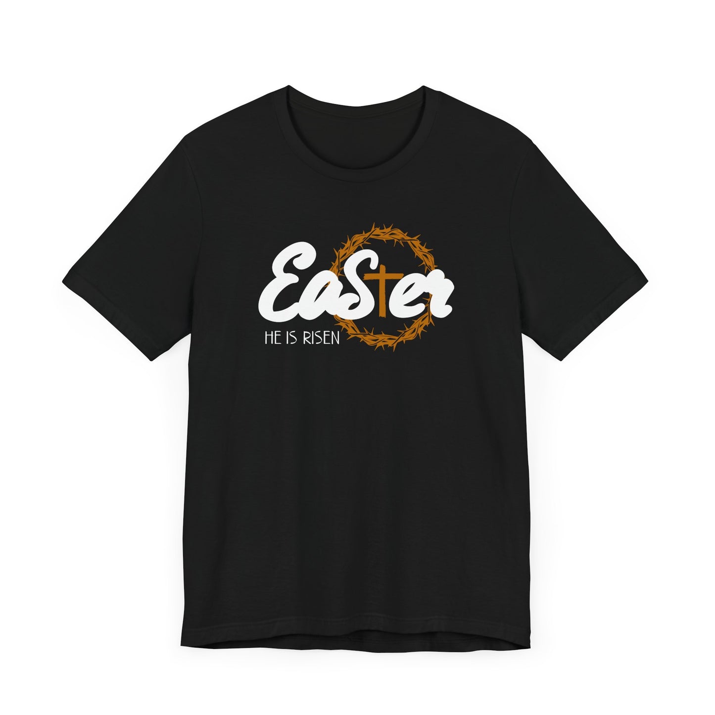 Easter He Is Risen Unisex Jersey Short Sleeve Tee