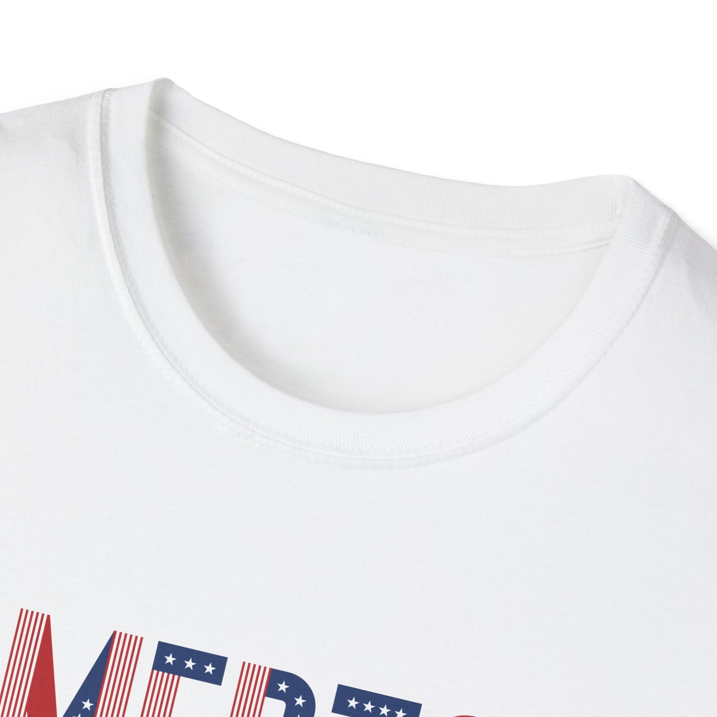 America Patriotic Pride Unisex Softstyle T-Shirt