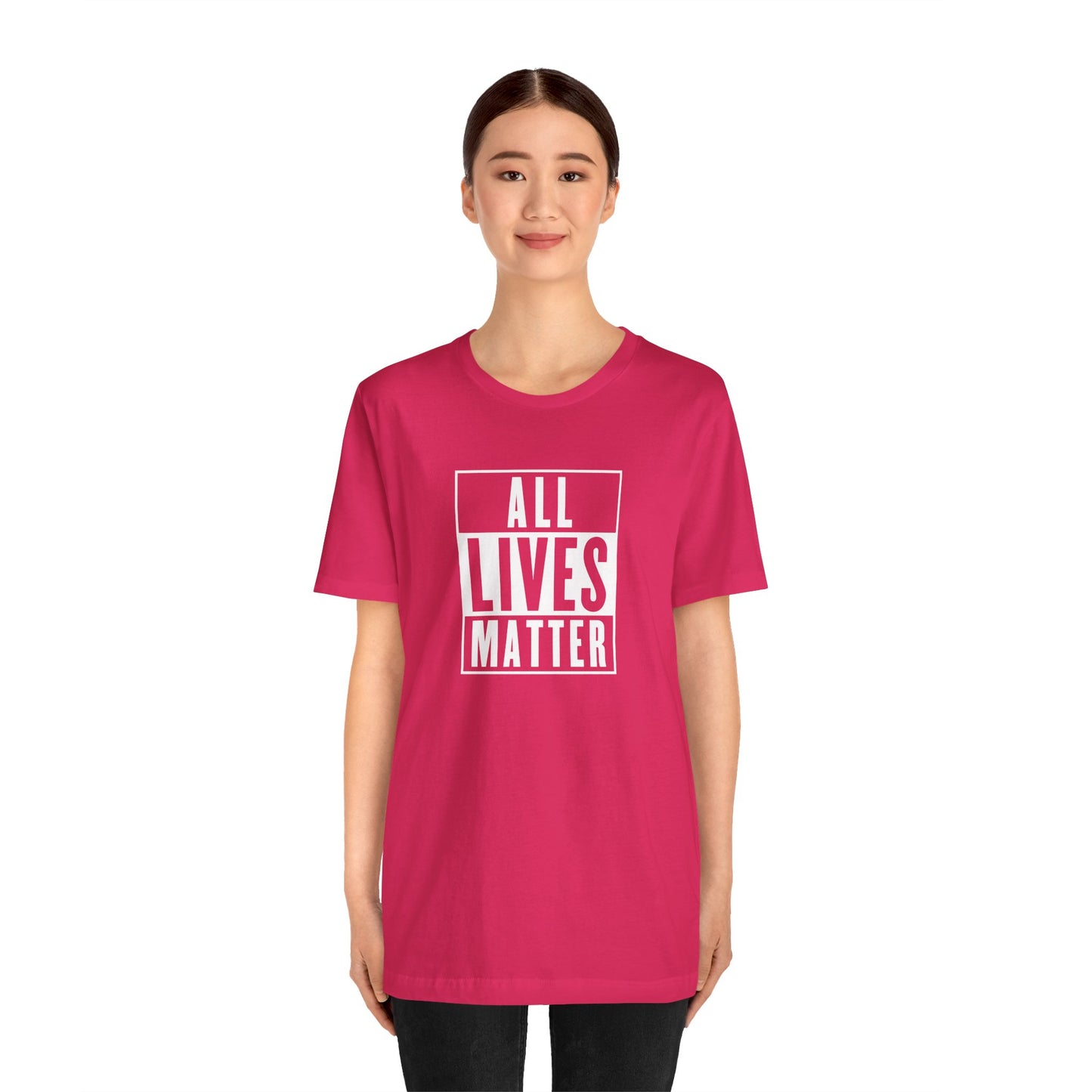 All Lives Matter βπ½π€ Unisex Jersey Short Sleeve Tee