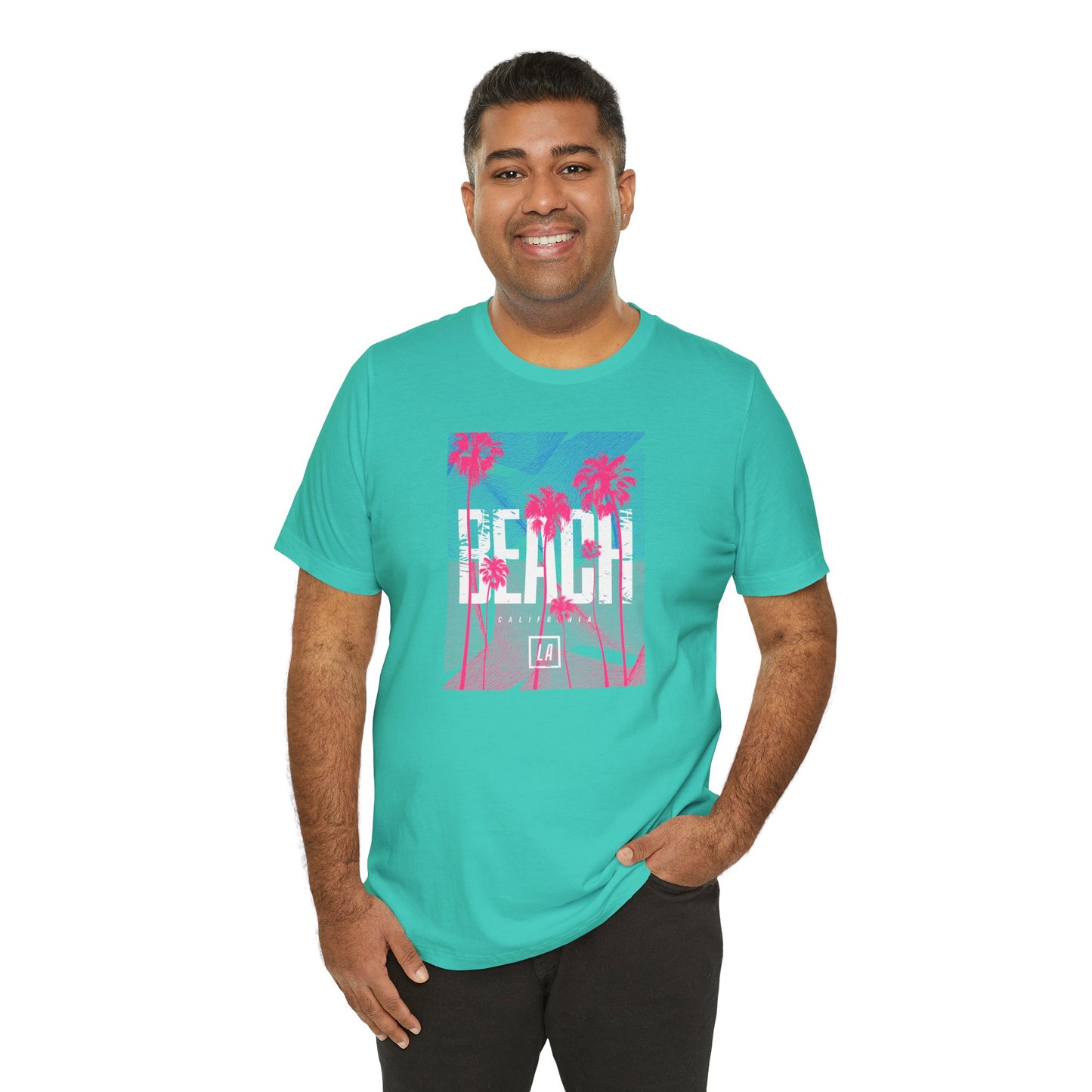 Beach California Unisex Jersey Short Sleeve Tee