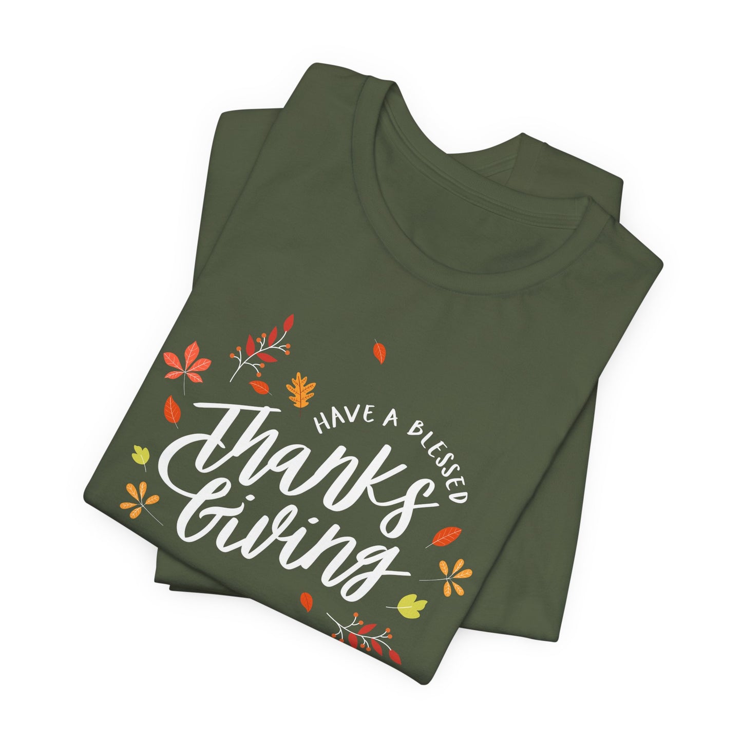 Have A Blessed Thanksgiving Unisex Jersey Short Sleeve Tee