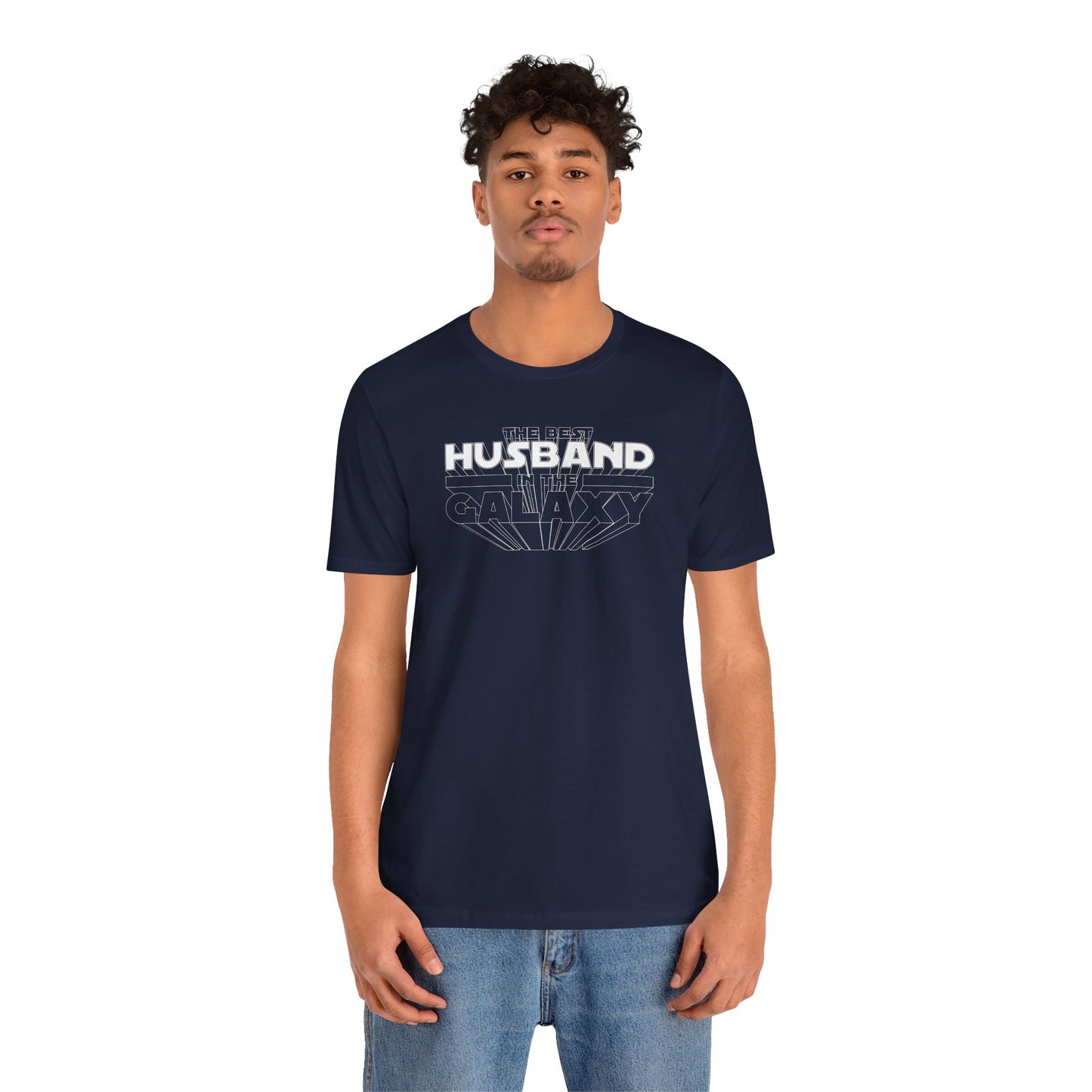 Best Husband In The Galaxy Men's Jersey Short Sleeve Tee