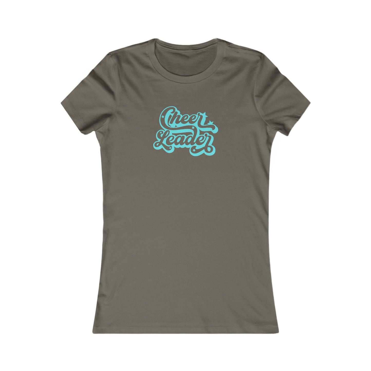 Cheer Leader in Aqua Script 💙✨ Women's Favorite T-Shirt
