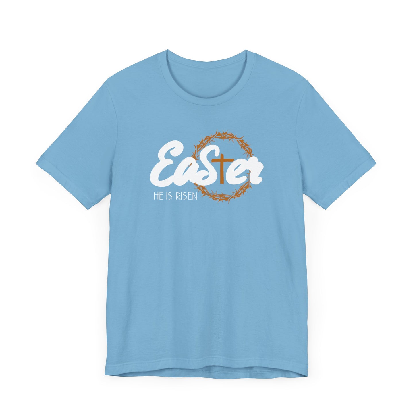 Easter He Is Risen Unisex Jersey Short Sleeve Tee