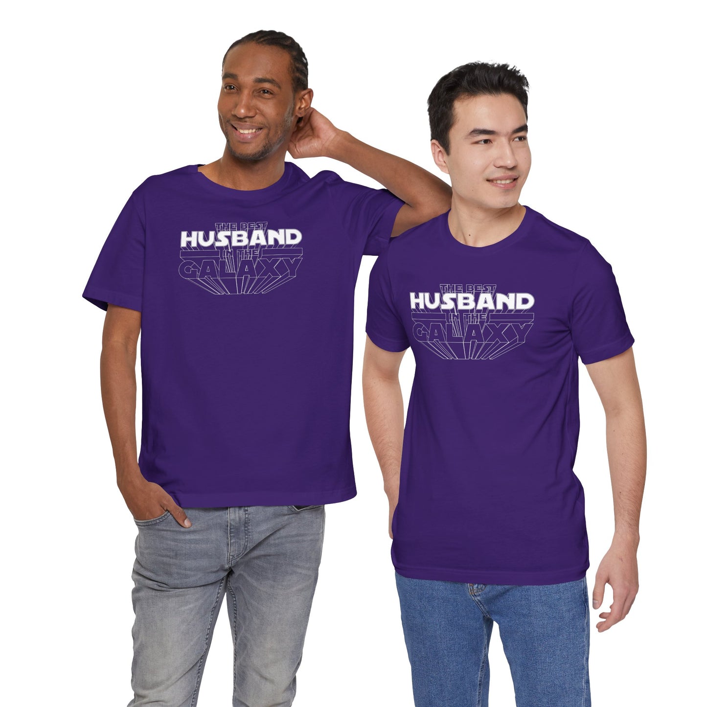 Best Husband In The Galaxy Men's Jersey Short Sleeve Tee
