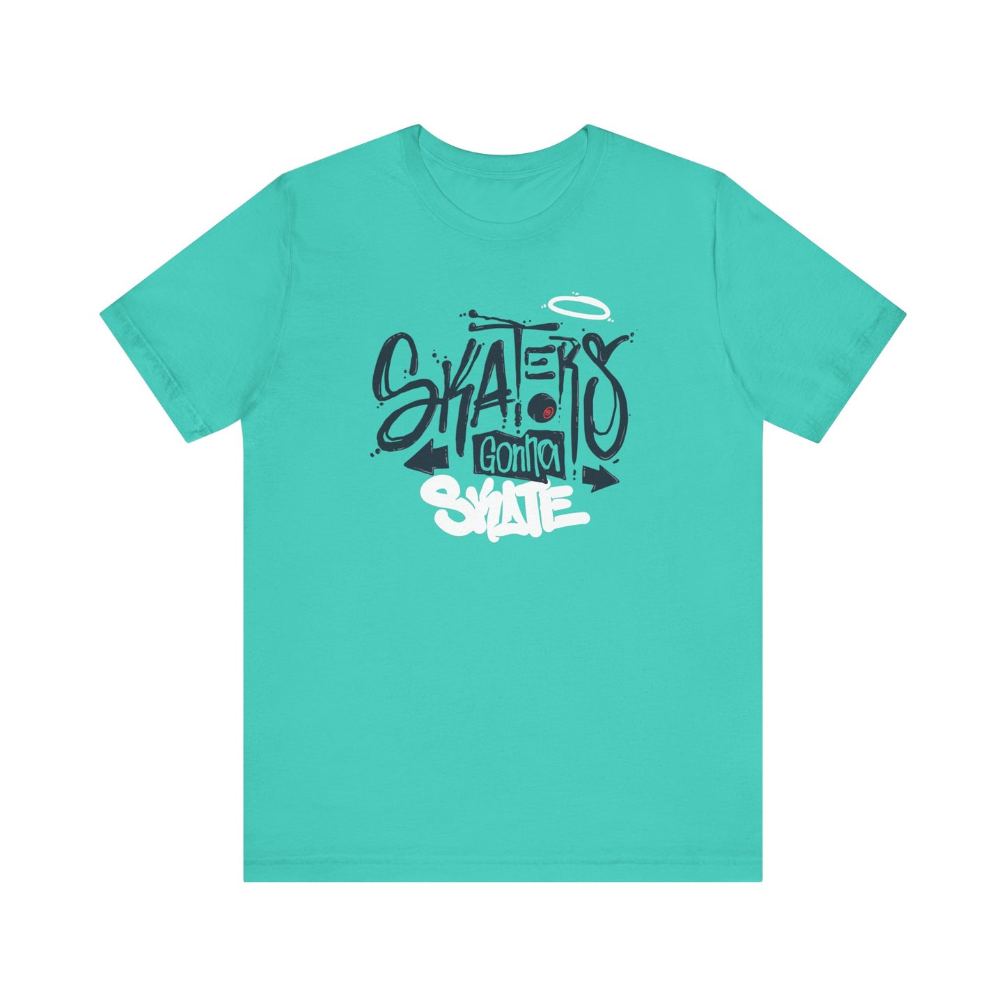 Skaters Gonna Skate Unisex Jersey Short Sleeve Tee