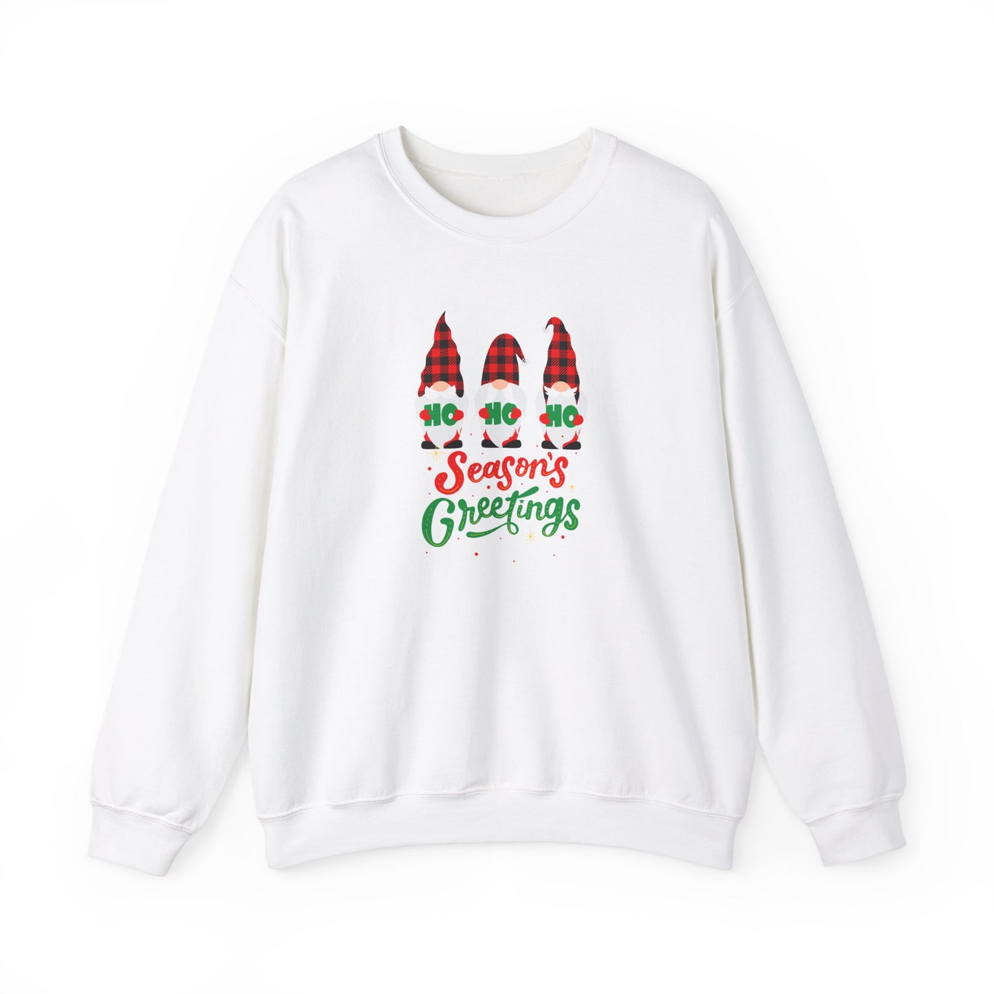 Unisex Heavy Blend Crewneck Sweatshirt Season's Greetings with Santa's Dwarves π
πβ¨