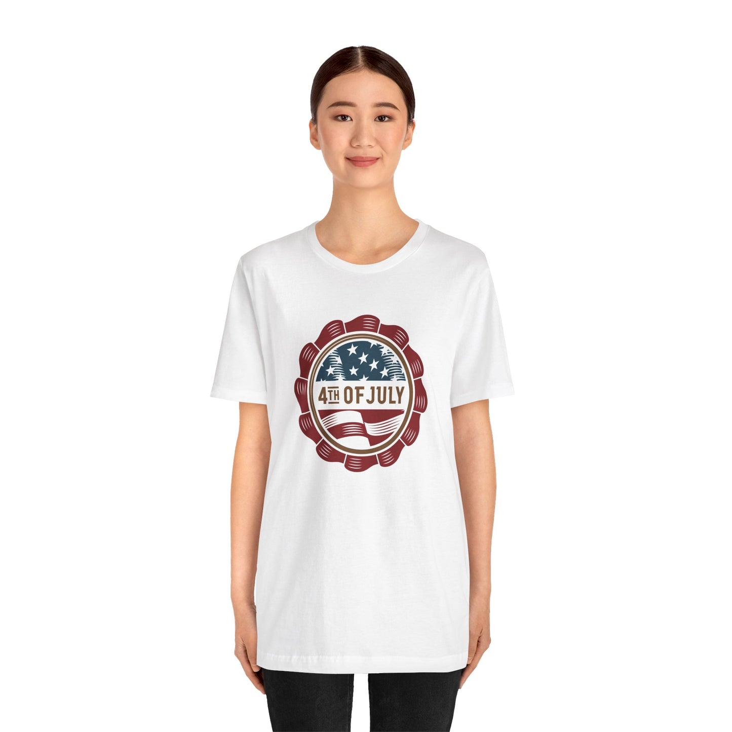 4th of July Unisex Jersey Short Sleeve Tee