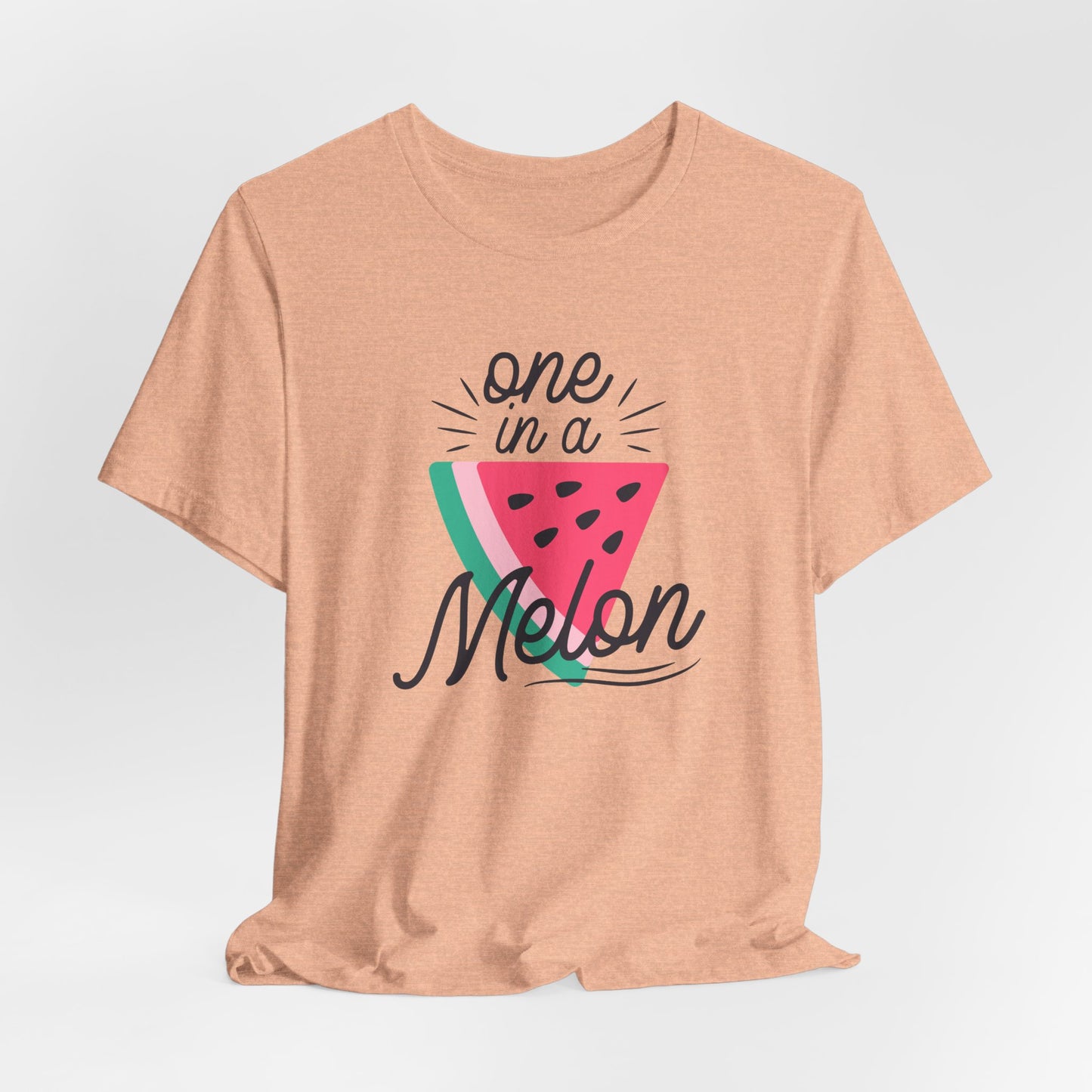 One In A Melon Unisex Jersey Short Sleeve Tee Soft Cotton