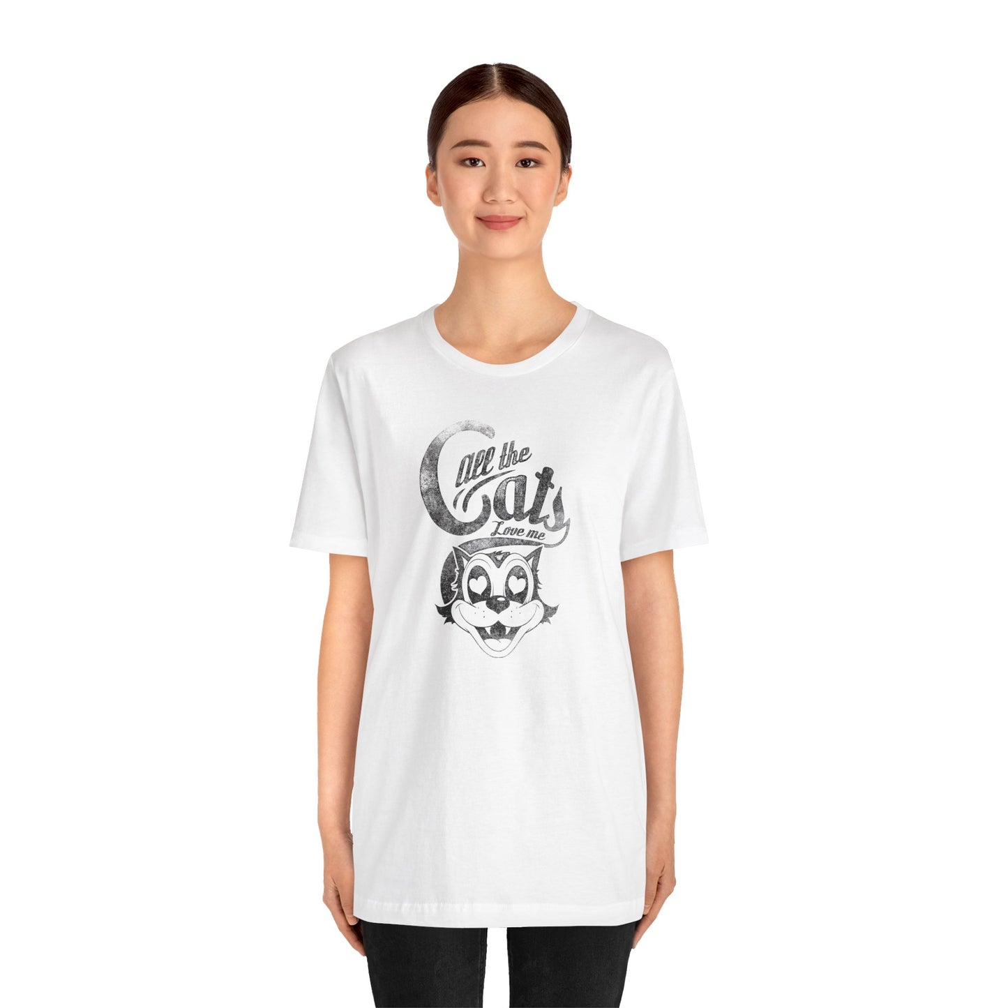 All The Cats Love Me Unisex Jersey Short Sleeve Tee