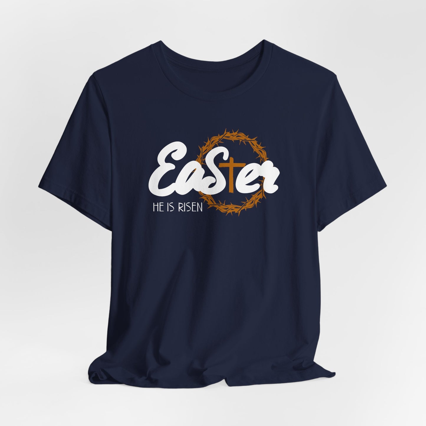 Easter He Is Risen Unisex Jersey Short Sleeve Tee