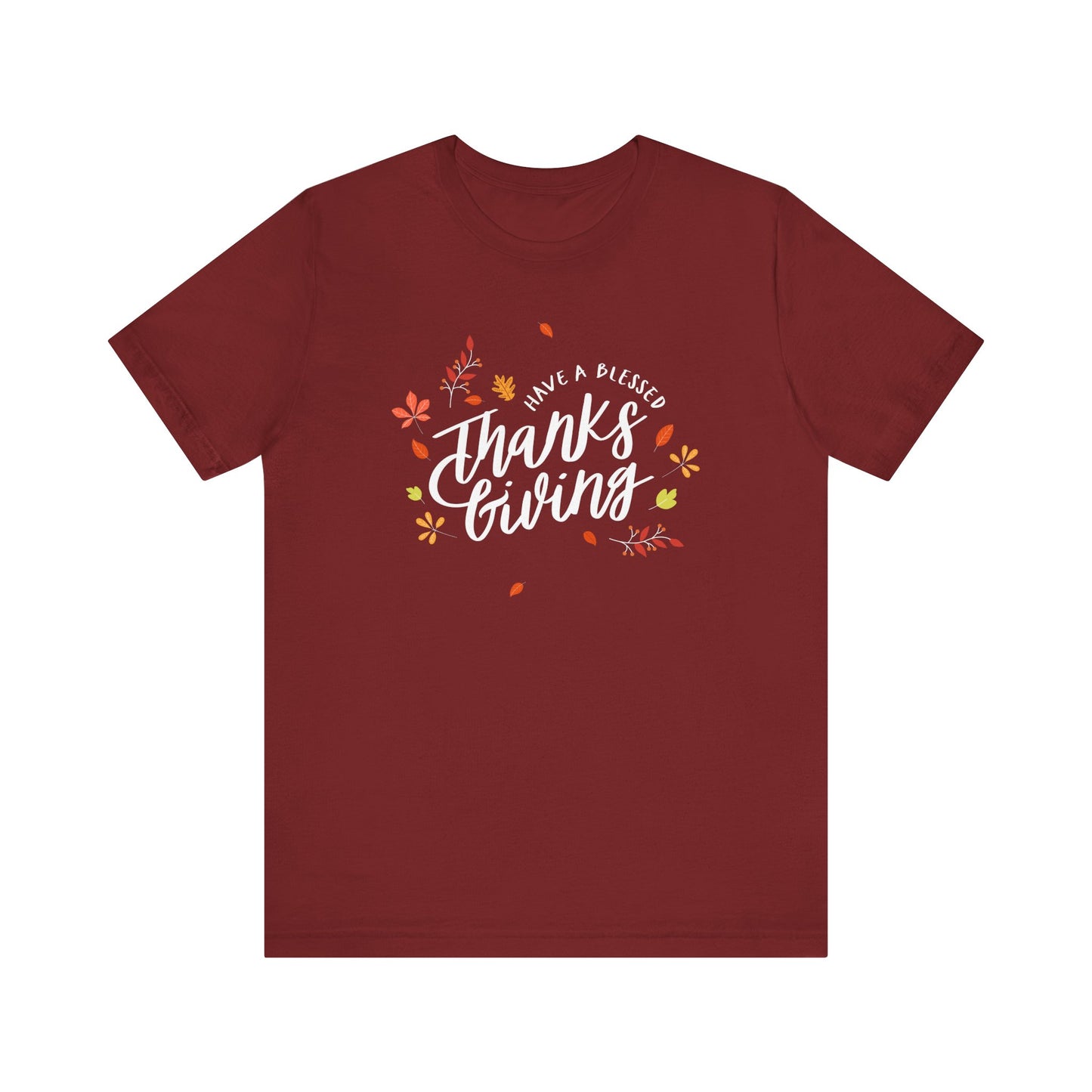 Have A Blessed Thanksgiving Unisex Jersey Short Sleeve Tee