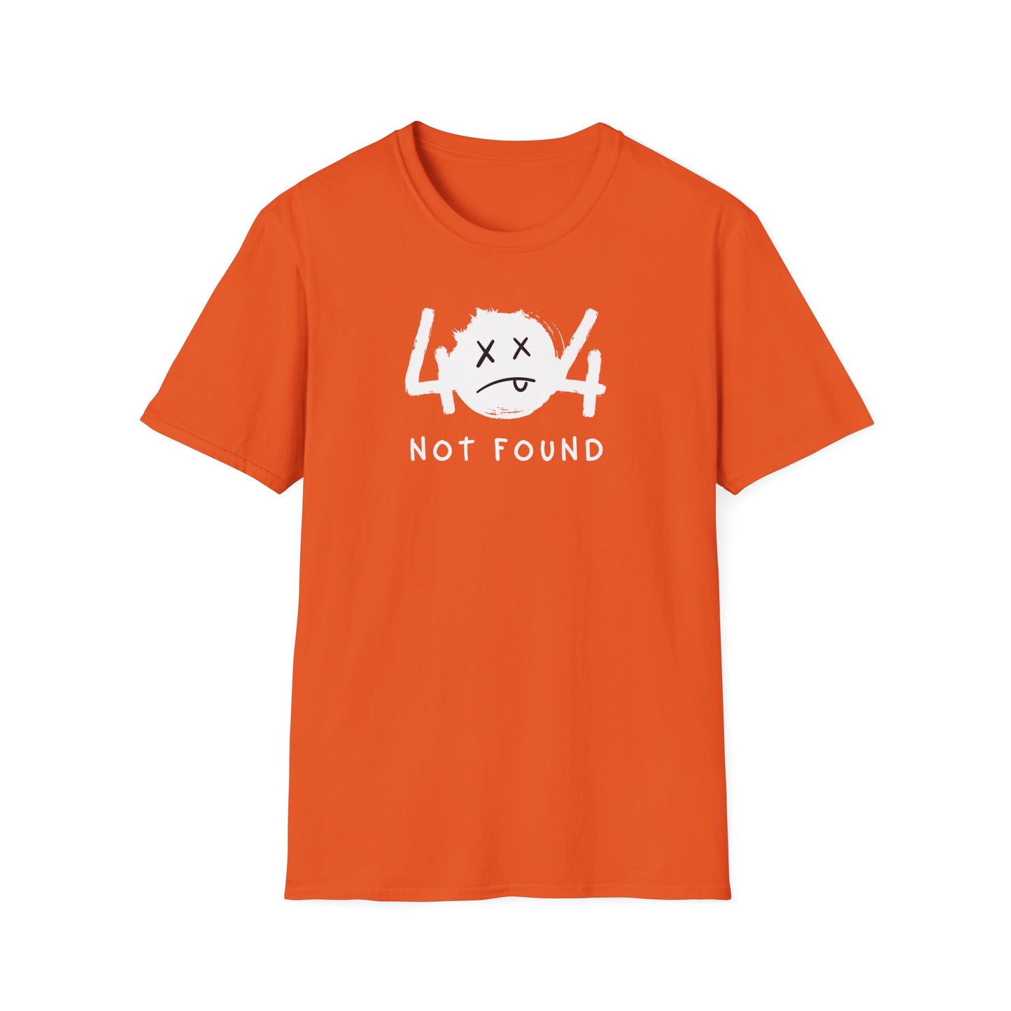 404 Not Found Unisex Softstyle T-Shirt