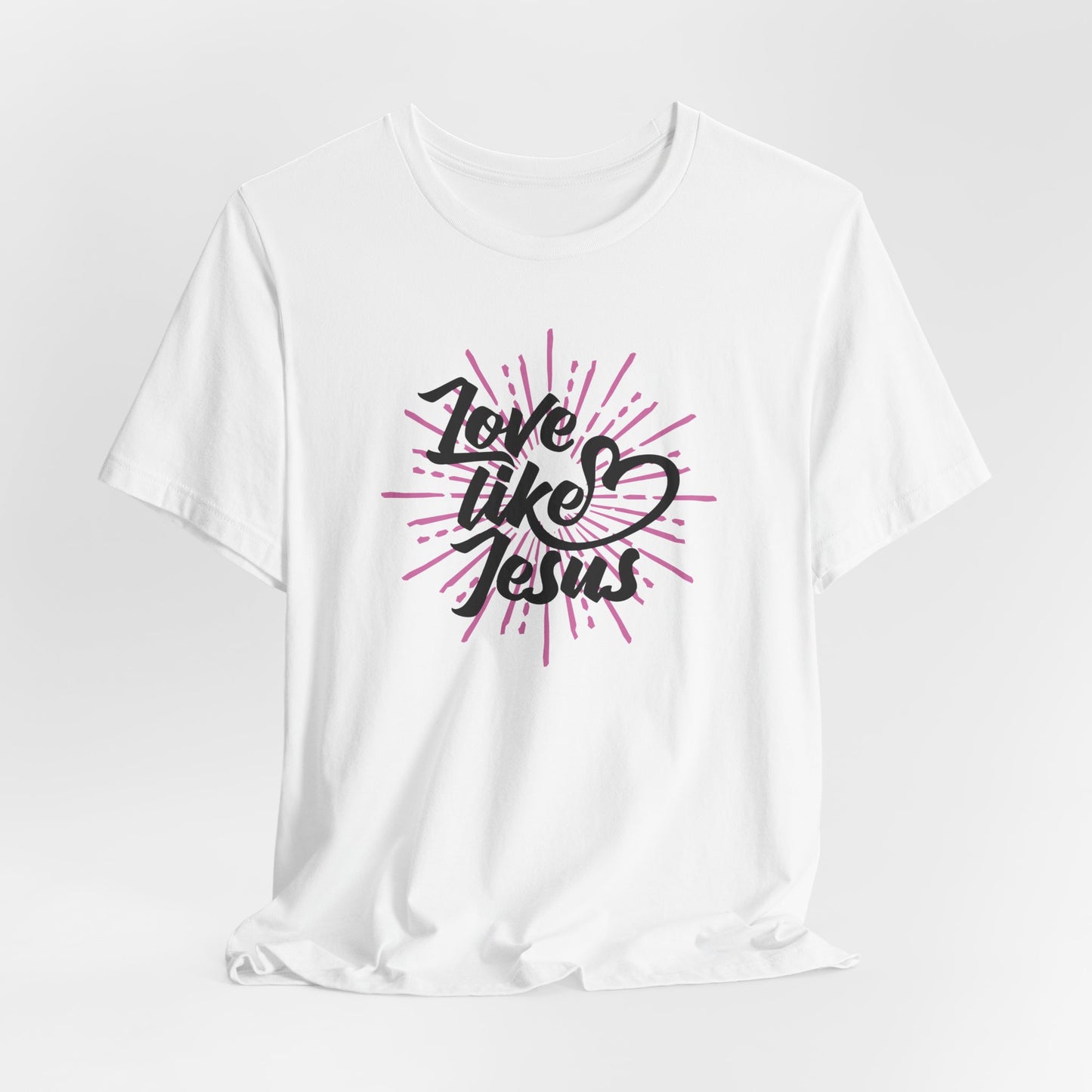 Love Like Jesus Unisex Jersey Short Sleeve Tee