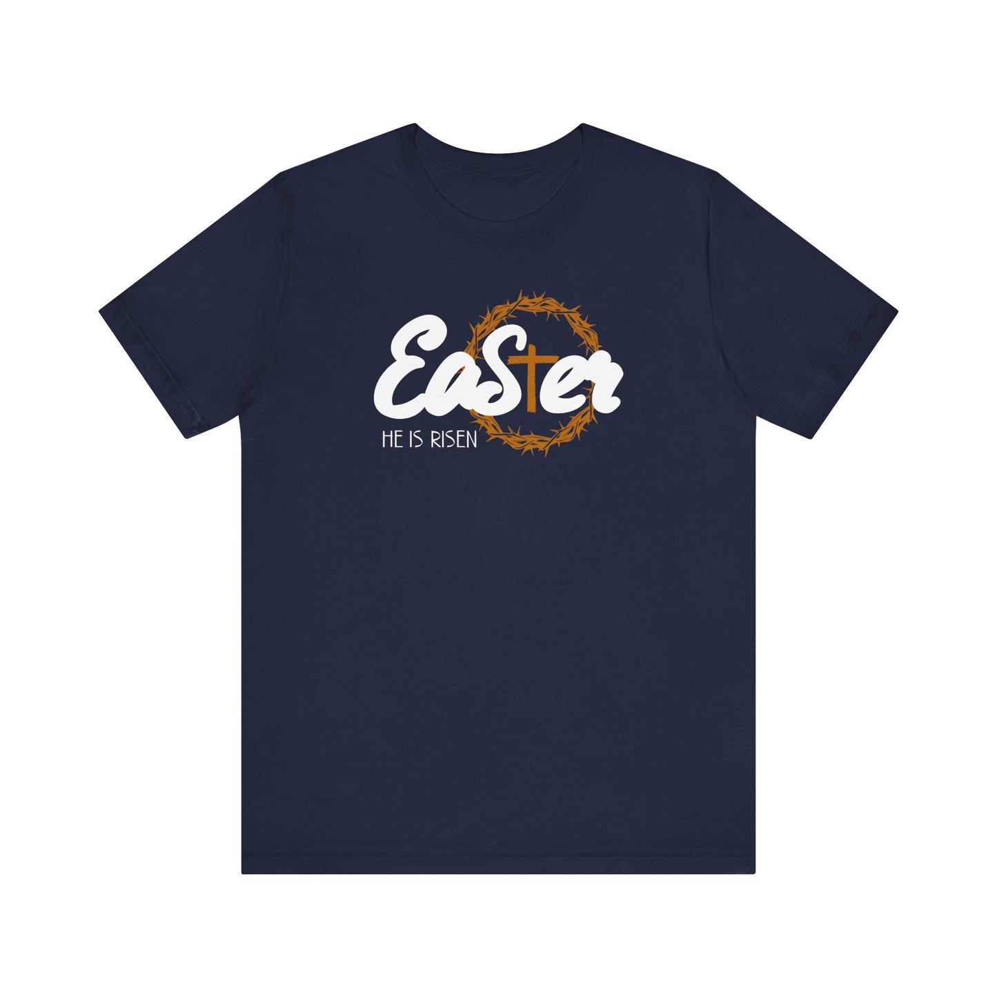 Easter He Is Risen Unisex Jersey Short Sleeve Tee