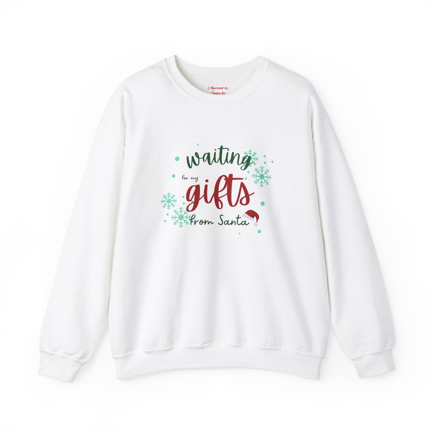 Unisex Heavy Blend Crewneck Sweatshirt Waiting For My Gifts From Santa ππ
βοΈ