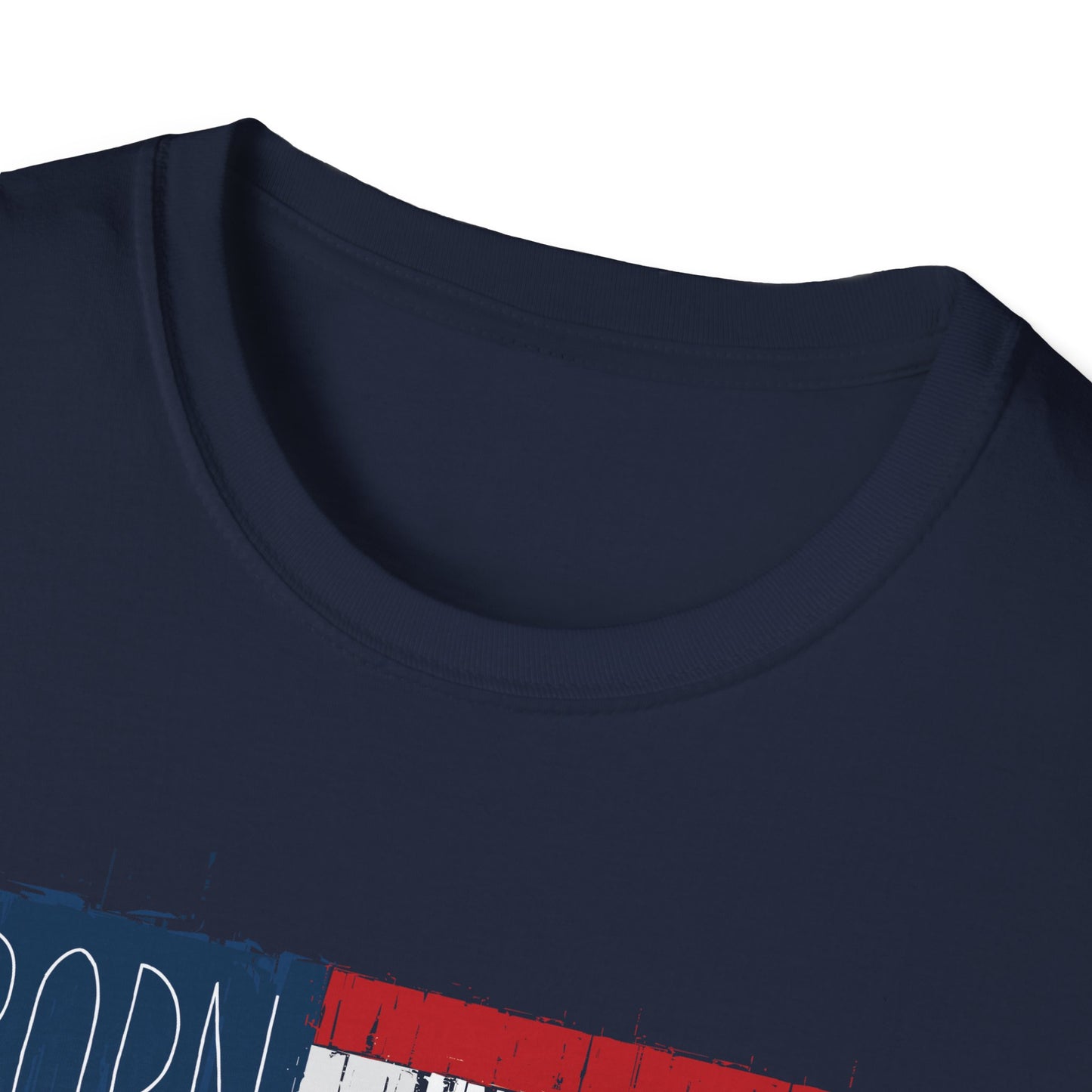 Born In The USA Unisex Softstyle T-Shirt