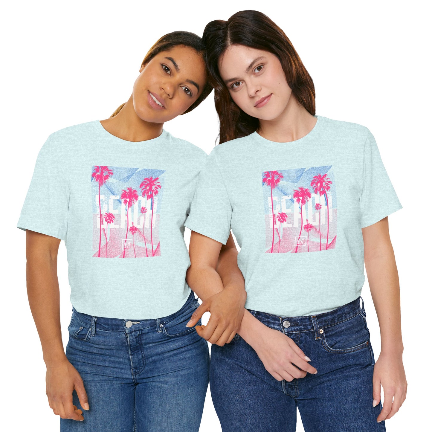 Beach California Unisex Jersey Short Sleeve Tee
