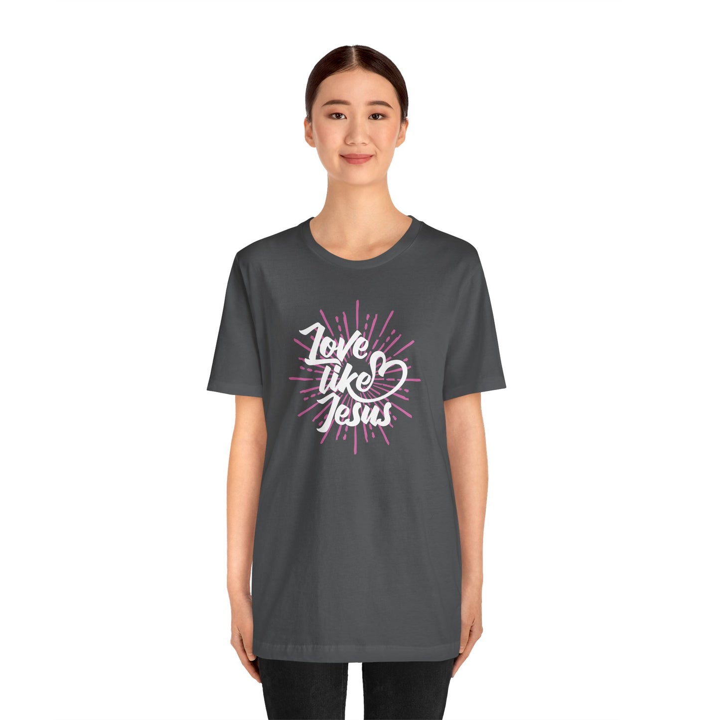 Love Like Jesus Unisex Jersey Short Sleeve Tee