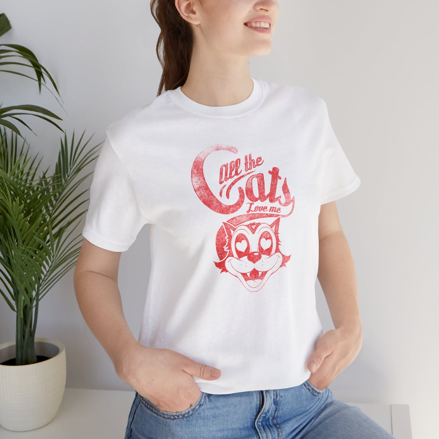 All The Cats Love Me Unisex Jersey Short Sleeve Tee