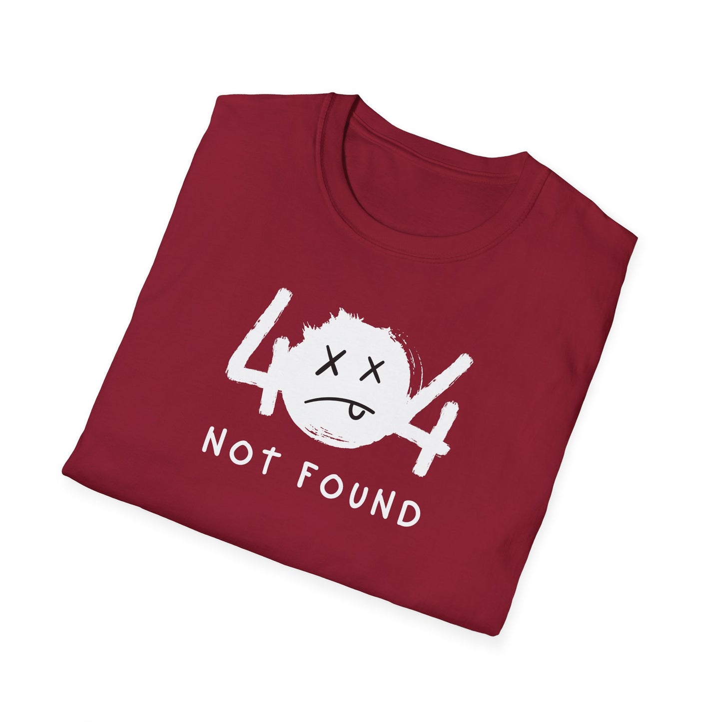 404 Not Found Unisex Softstyle T-Shirt
