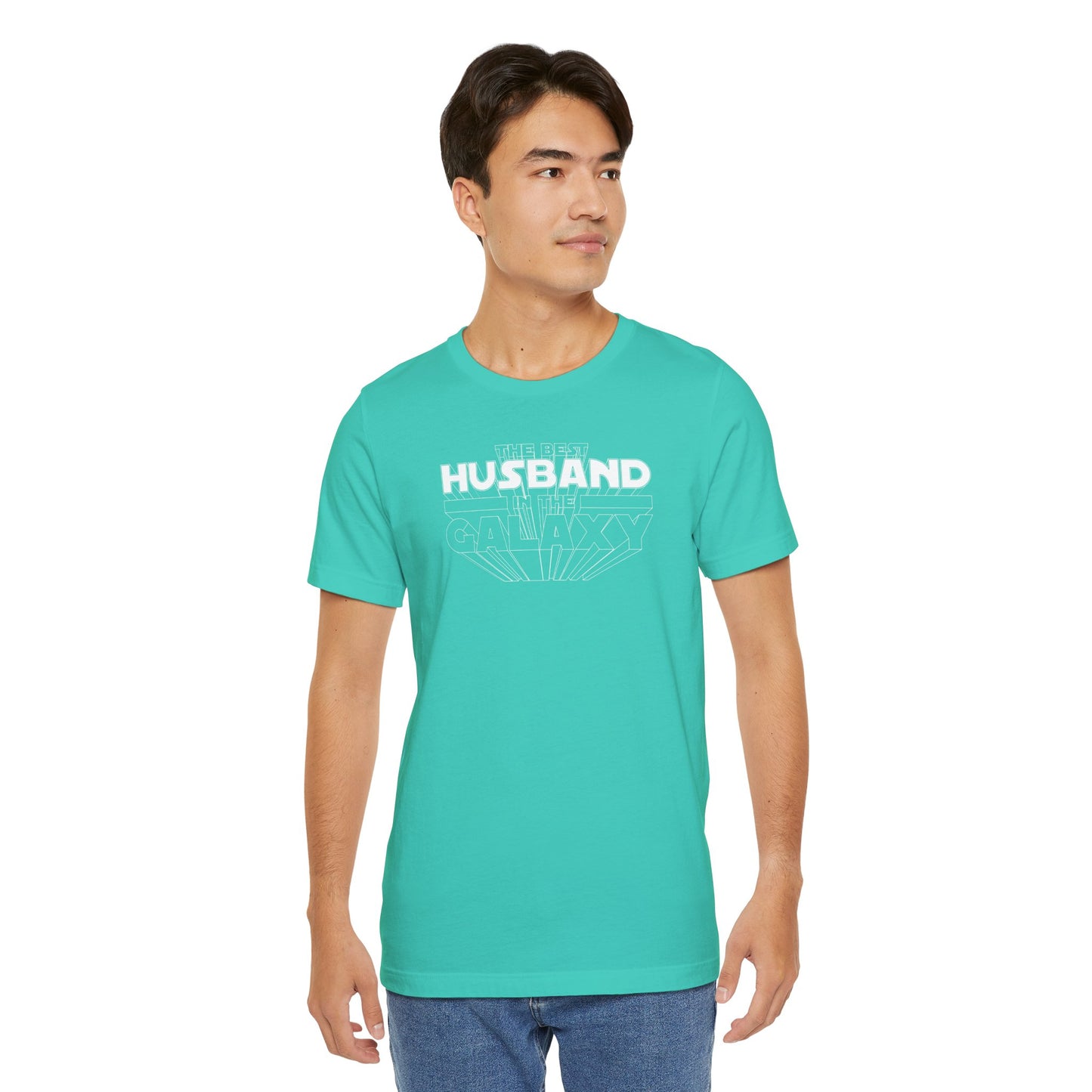Best Husband In The Galaxy Men's Jersey Short Sleeve Tee