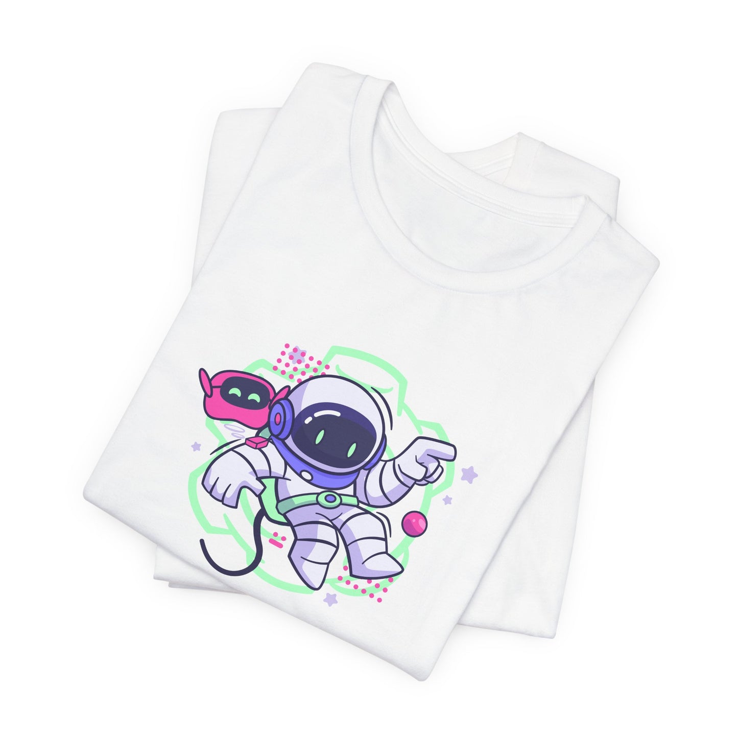 Astronaut In Space Unisex Jersey Short Sleeve Tee