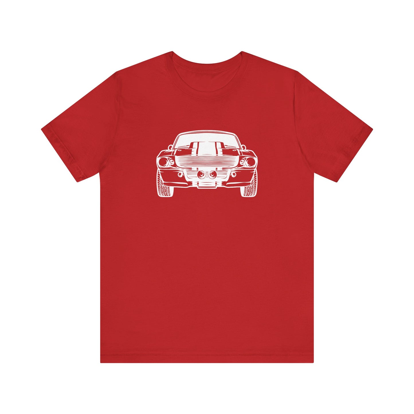 1967 Shelby Mustang GT500 Fastback Men's Jersey Short Sleeve Tee