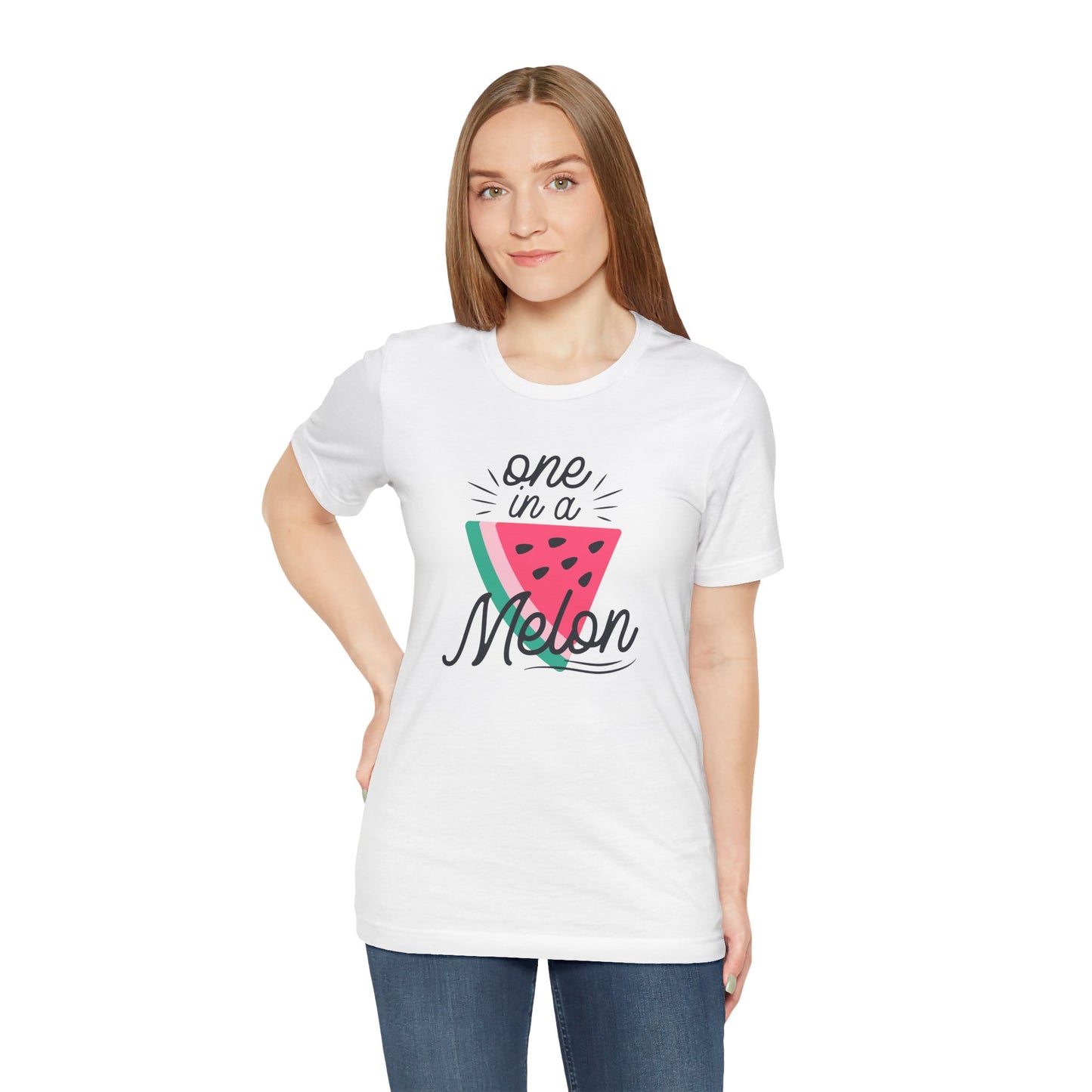 One In A Melon Unisex Jersey Short Sleeve Tee Soft Cotton