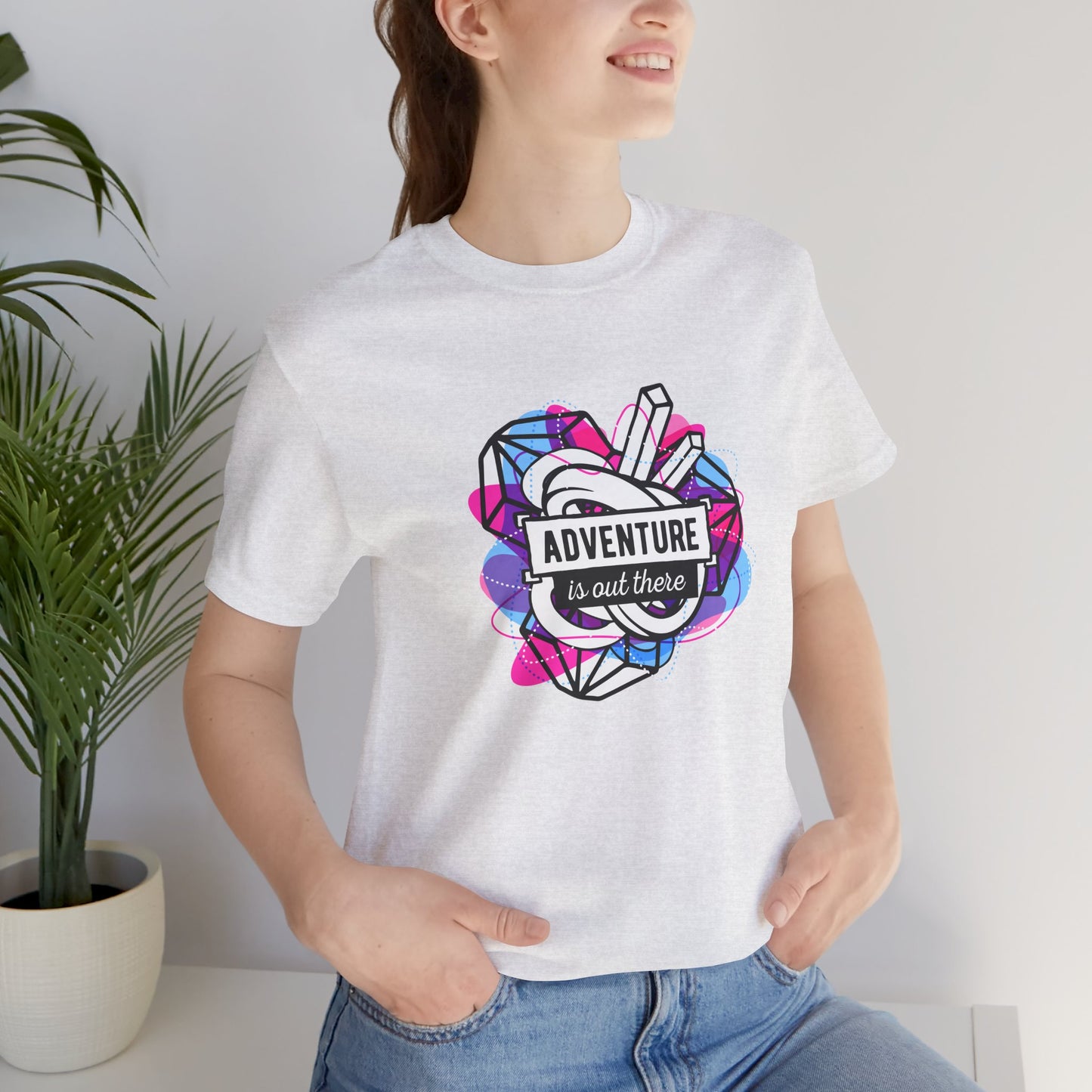 Adventure Is Out There Unisex Jersey Short Sleeve Tee