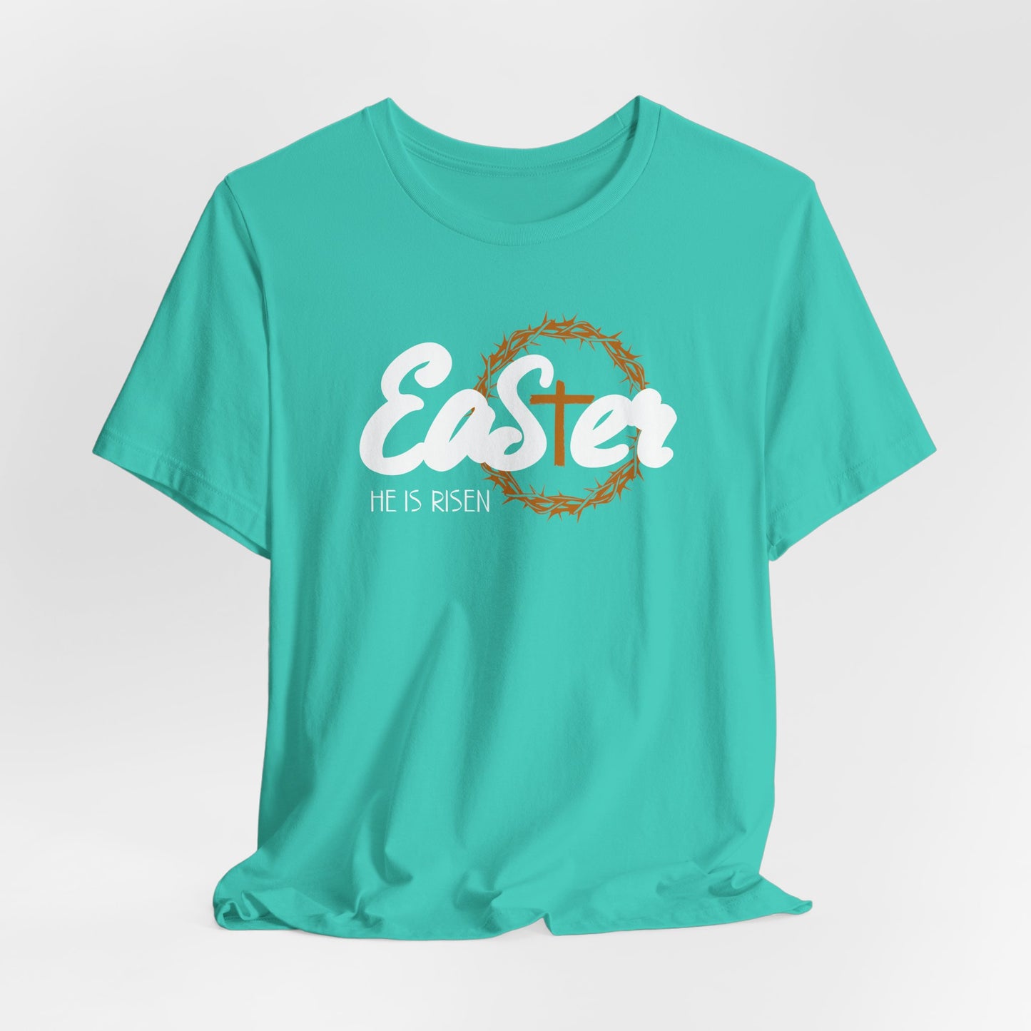 Easter He Is Risen Unisex Jersey Short Sleeve Tee