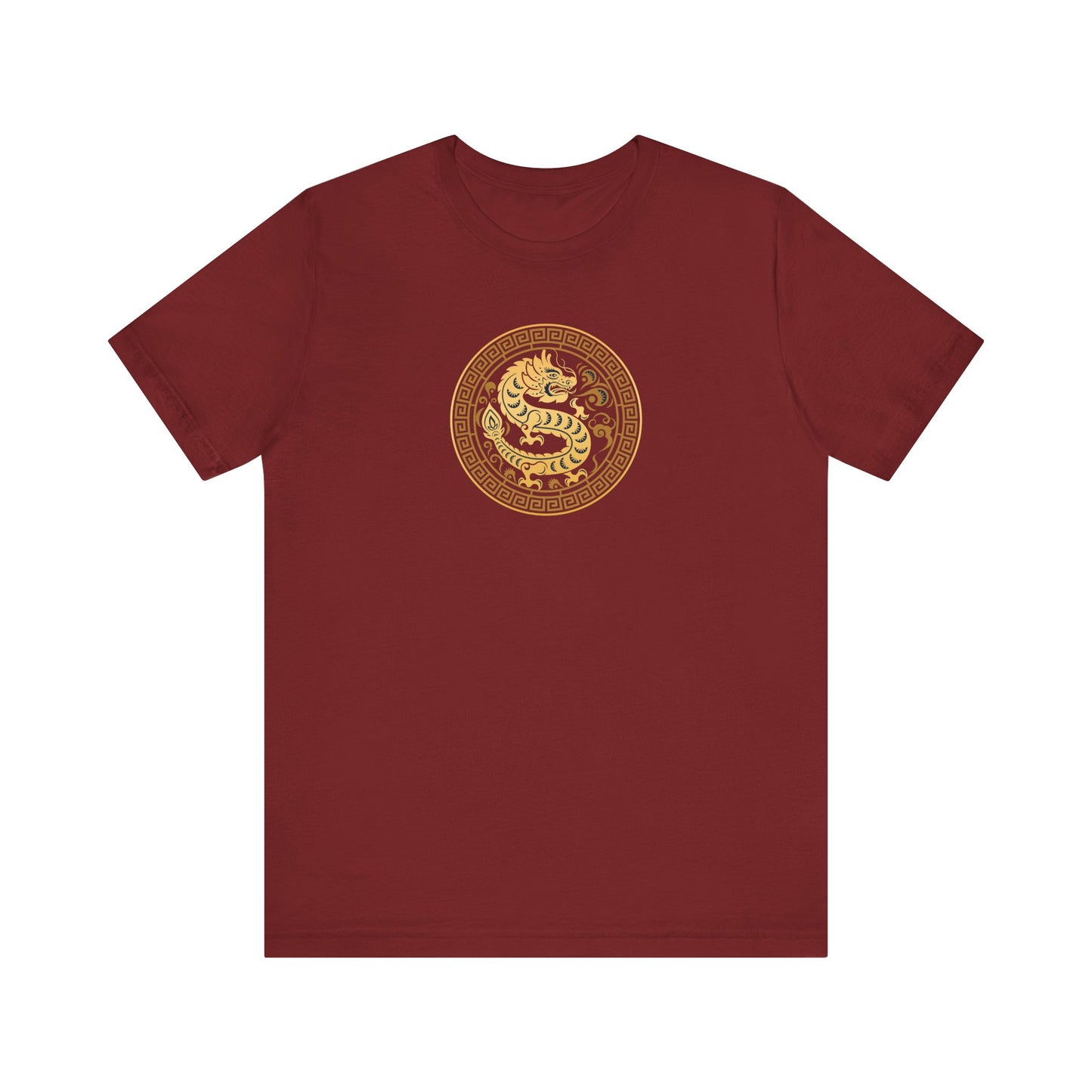 Unisex Jersey Short Sleeve Tee Year of The Dragon Chinese Zodiac Apparel