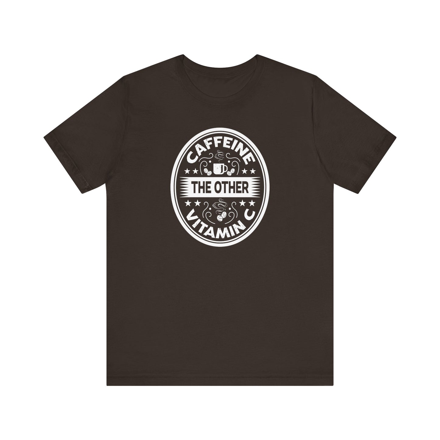 Caffeine The Other Vitamin C Unisex Jersey Short Sleeve Tee