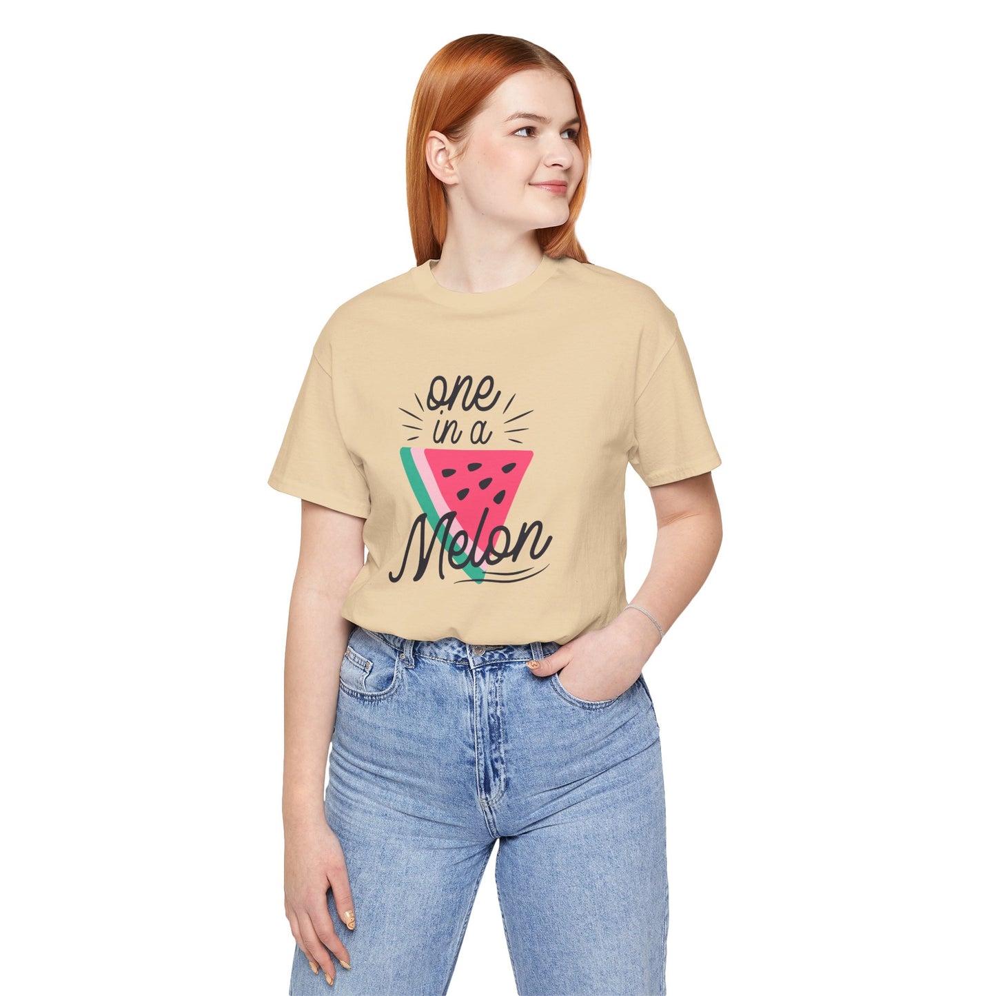 One In A Melon Unisex Jersey Short Sleeve Tee Soft Cotton
