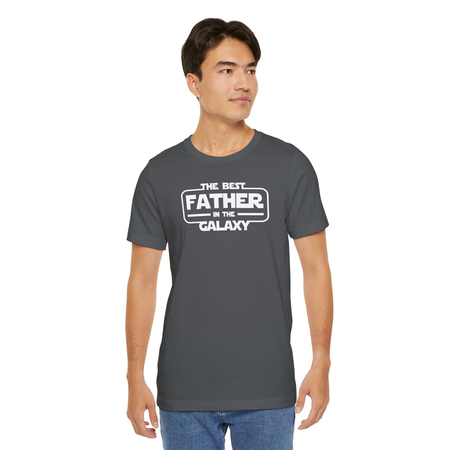 Best Father In The Galaxy Men's Jersey Short Sleeve Tee