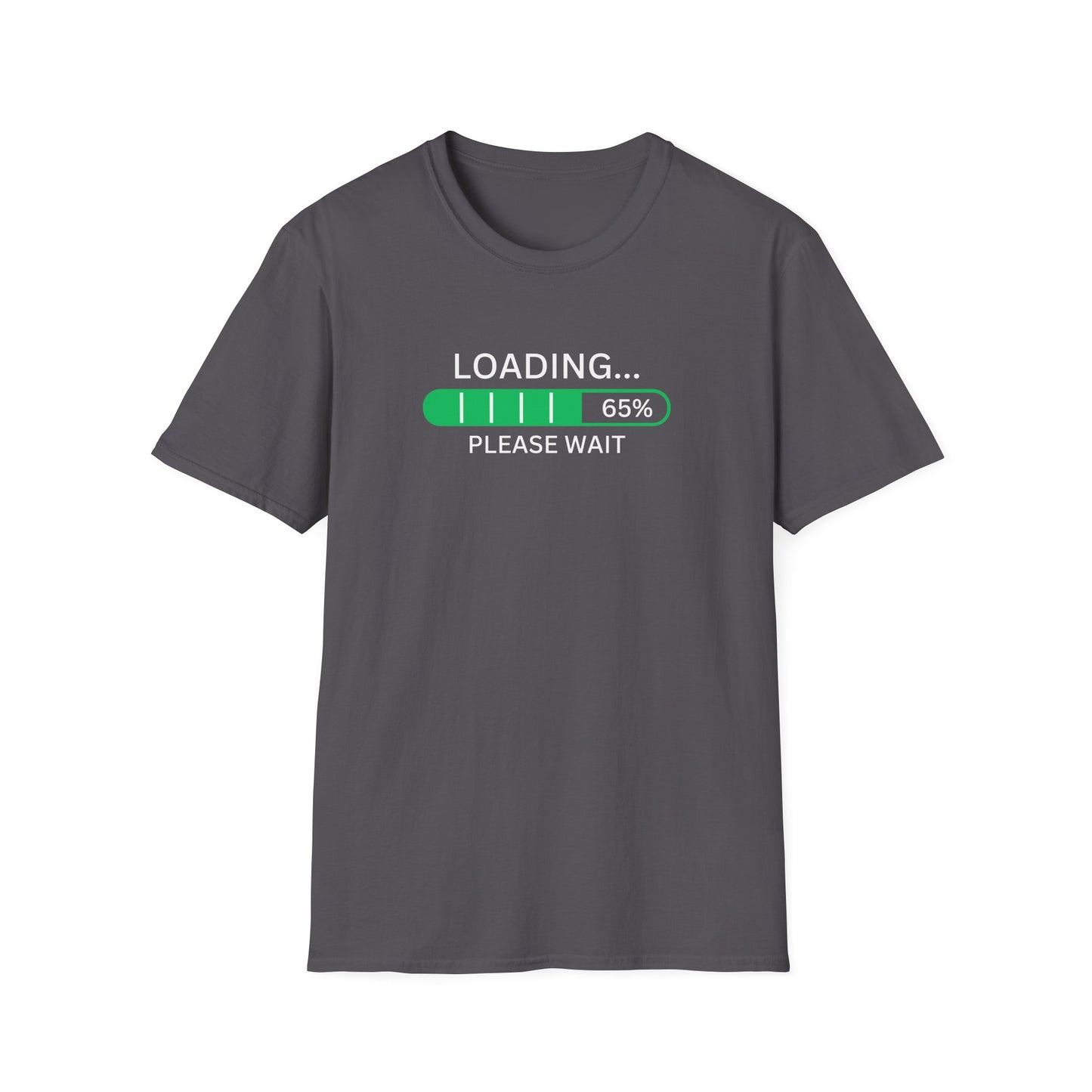 Loading Life... 65% Complete Unisex Softstyle T-Shirt
